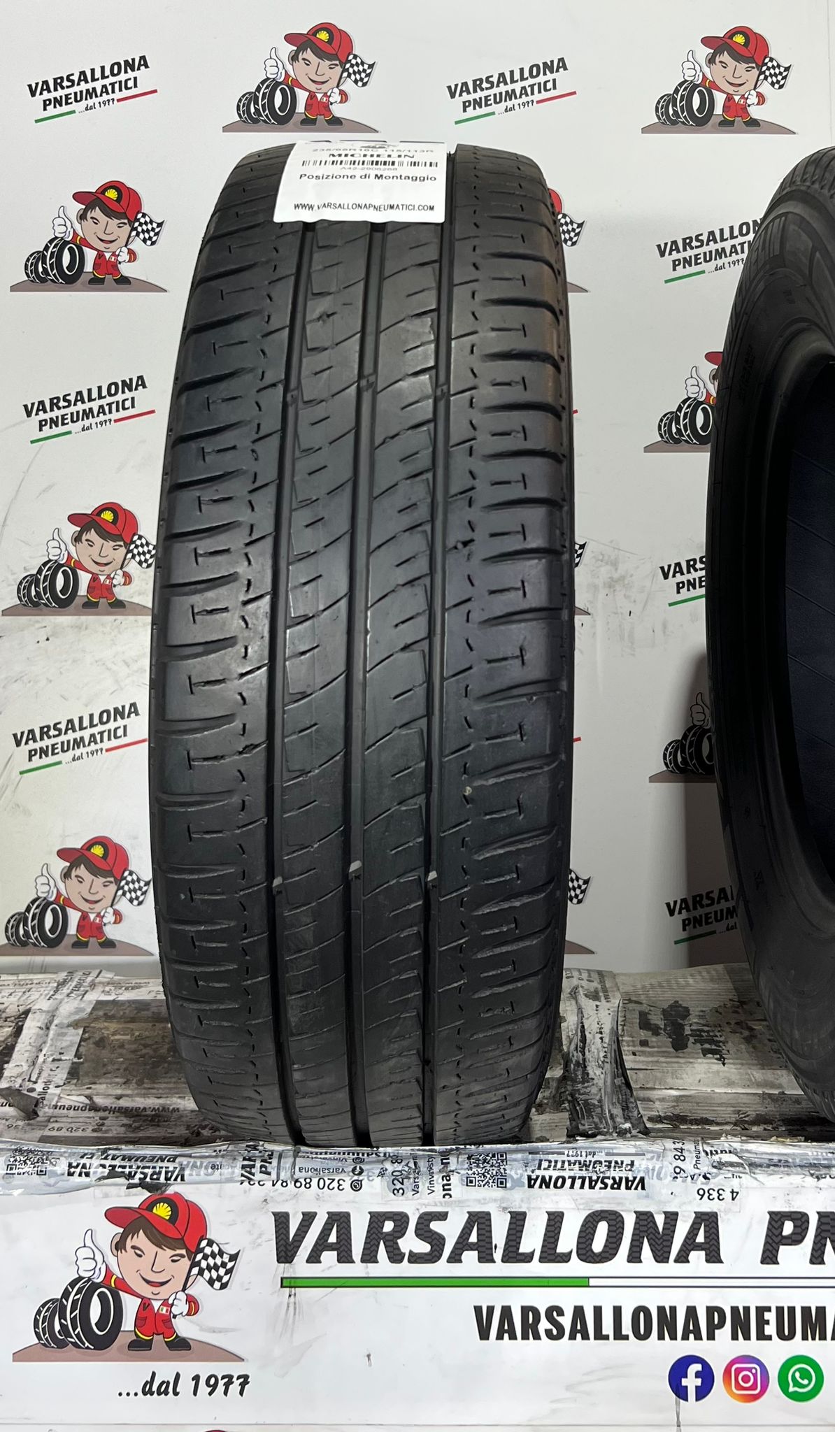 N.2 Pneumatici - 235/65R16C 115/113R MICHELIN - Agilis - immagine 2