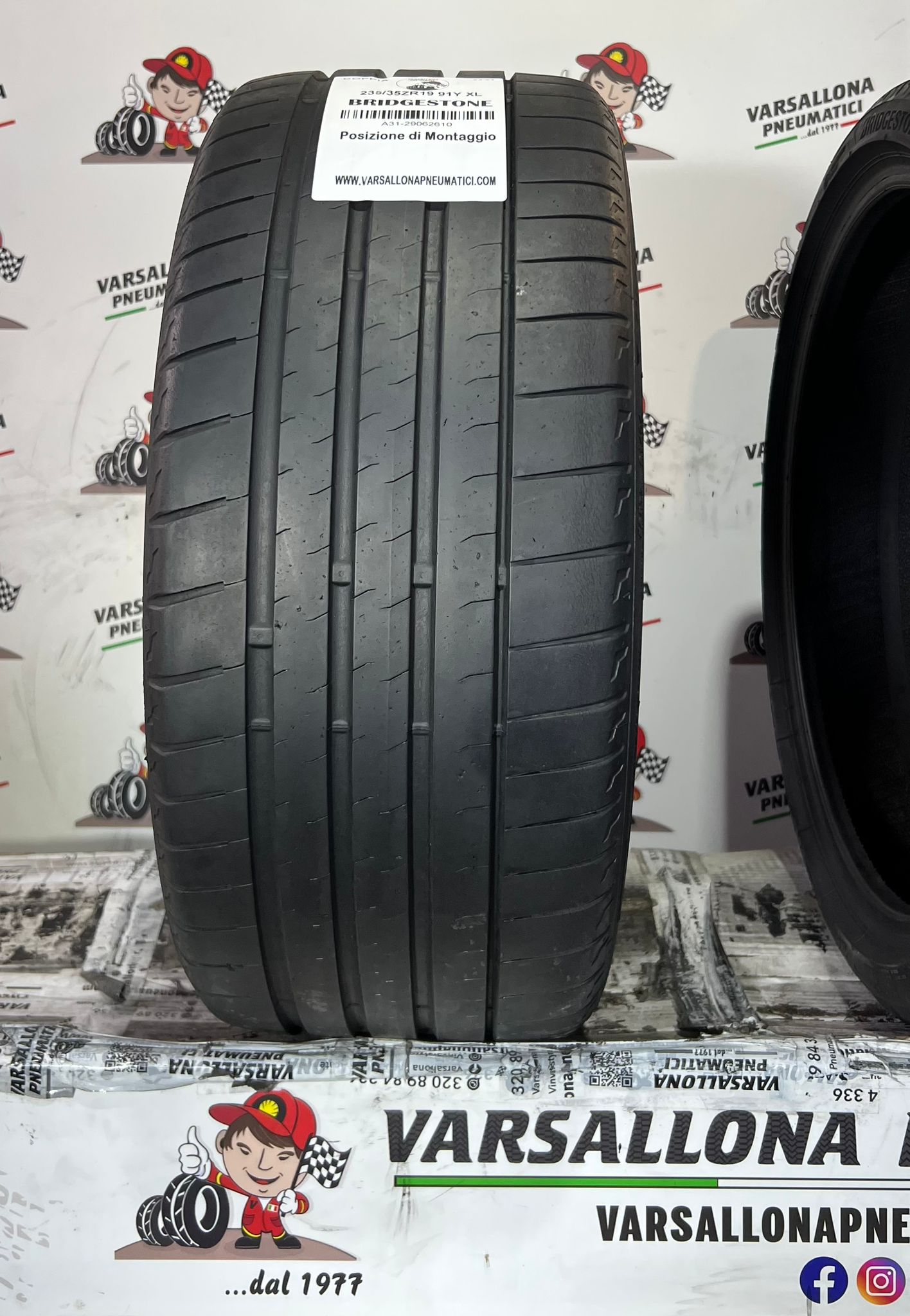 N.2 Pneumatici - 235/35ZR19 91Y XL BRIDGESTONE - Potenza Sport - immagine 2