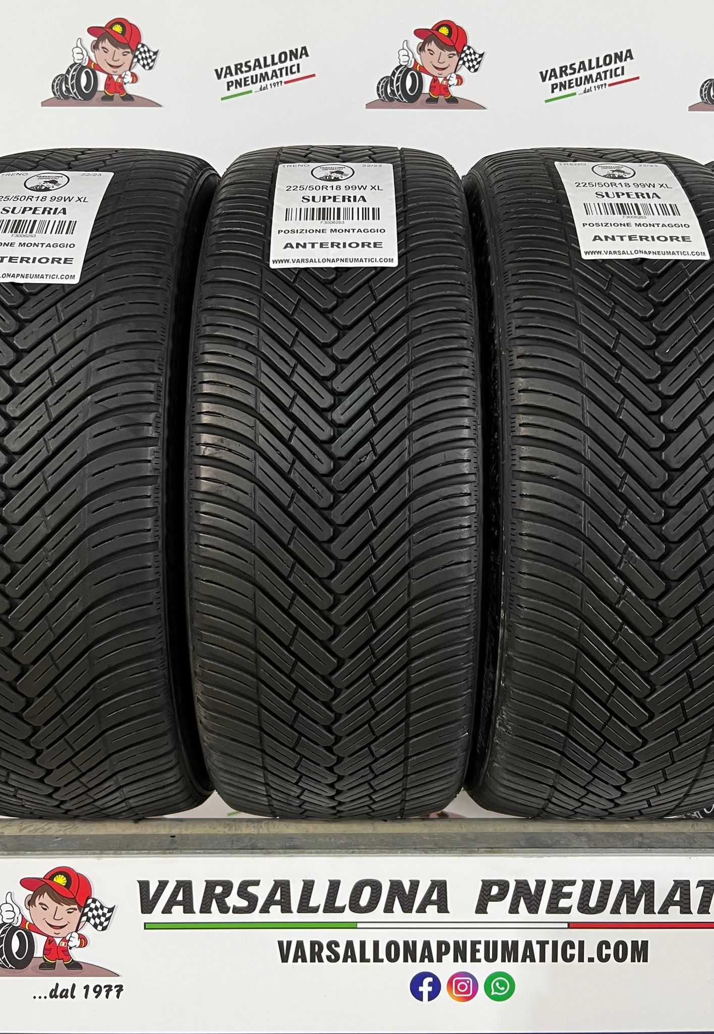 N.4 Pneumatici - 225/50R18 99W XL SUPERIA - Eco Blue2 4S - immagine 2