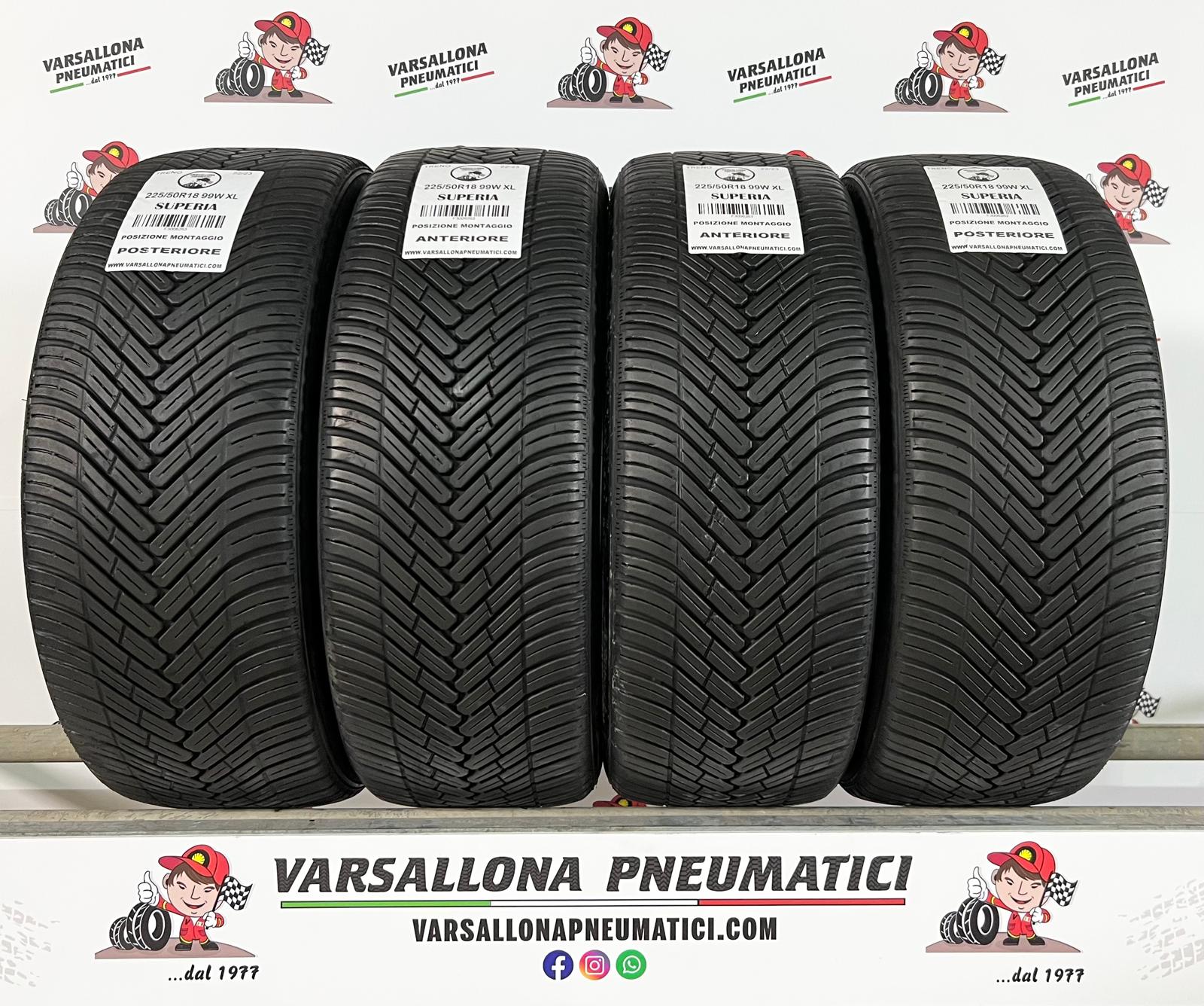 N.4 Pneumatici - 225/50R18 99W XL SUPERIA - Eco Blue2 4S