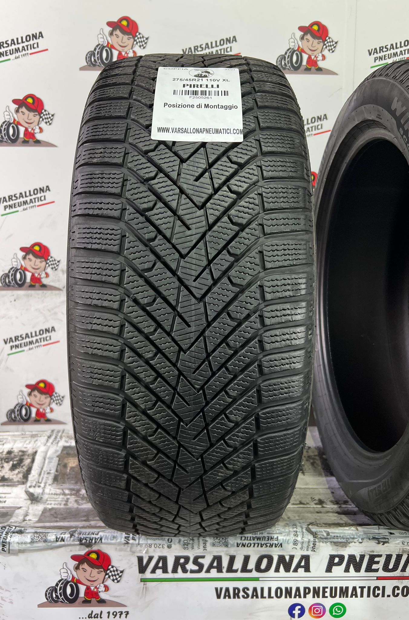 N.2 Pneumatici - 275/45R21 110V XL BRIDGESTONE - Winter 2 Scorpion - immagine 2