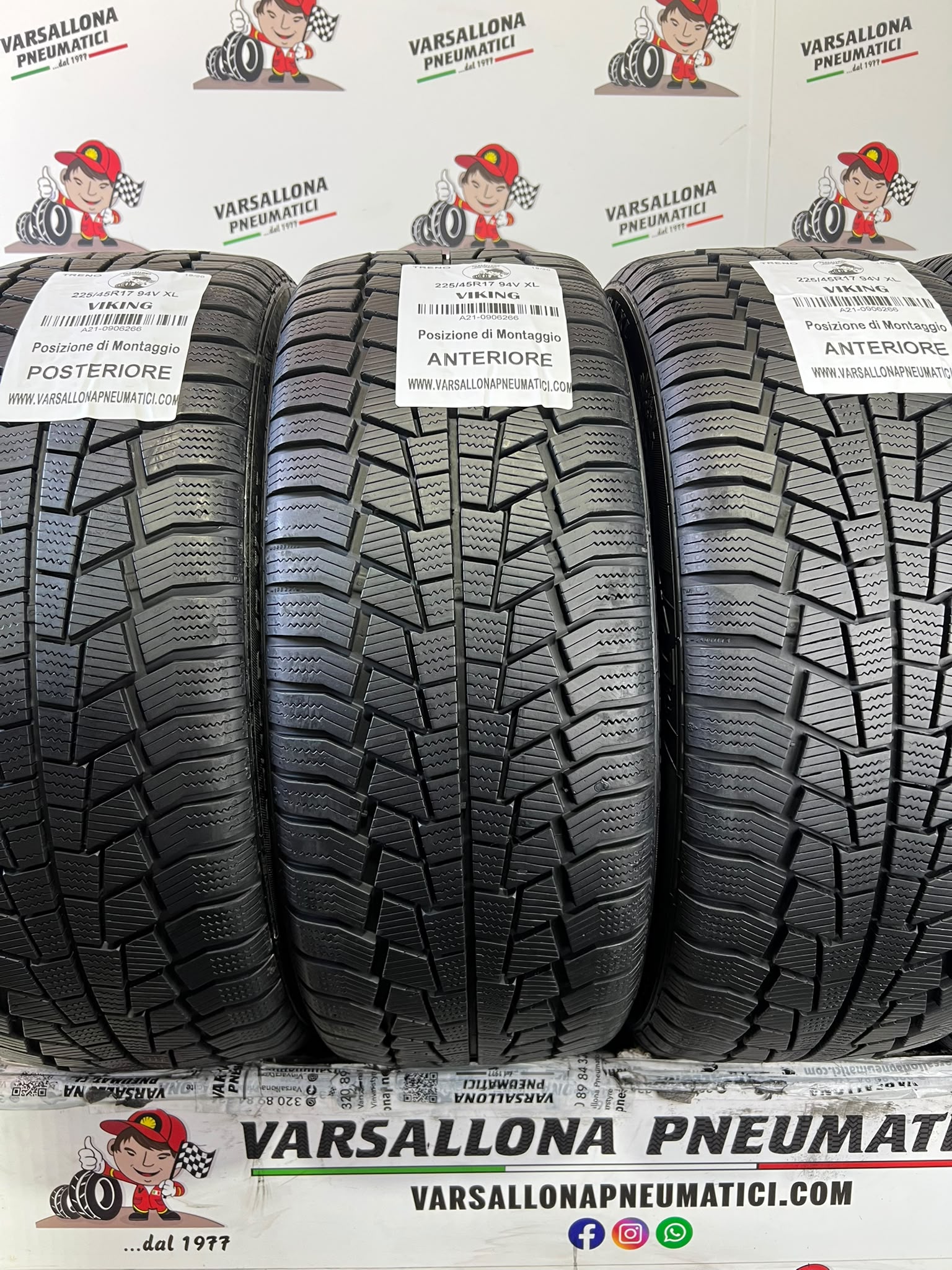 N.4 Pneumatici - 225/45R17 94V XL VIKING - WinTech - immagine 2