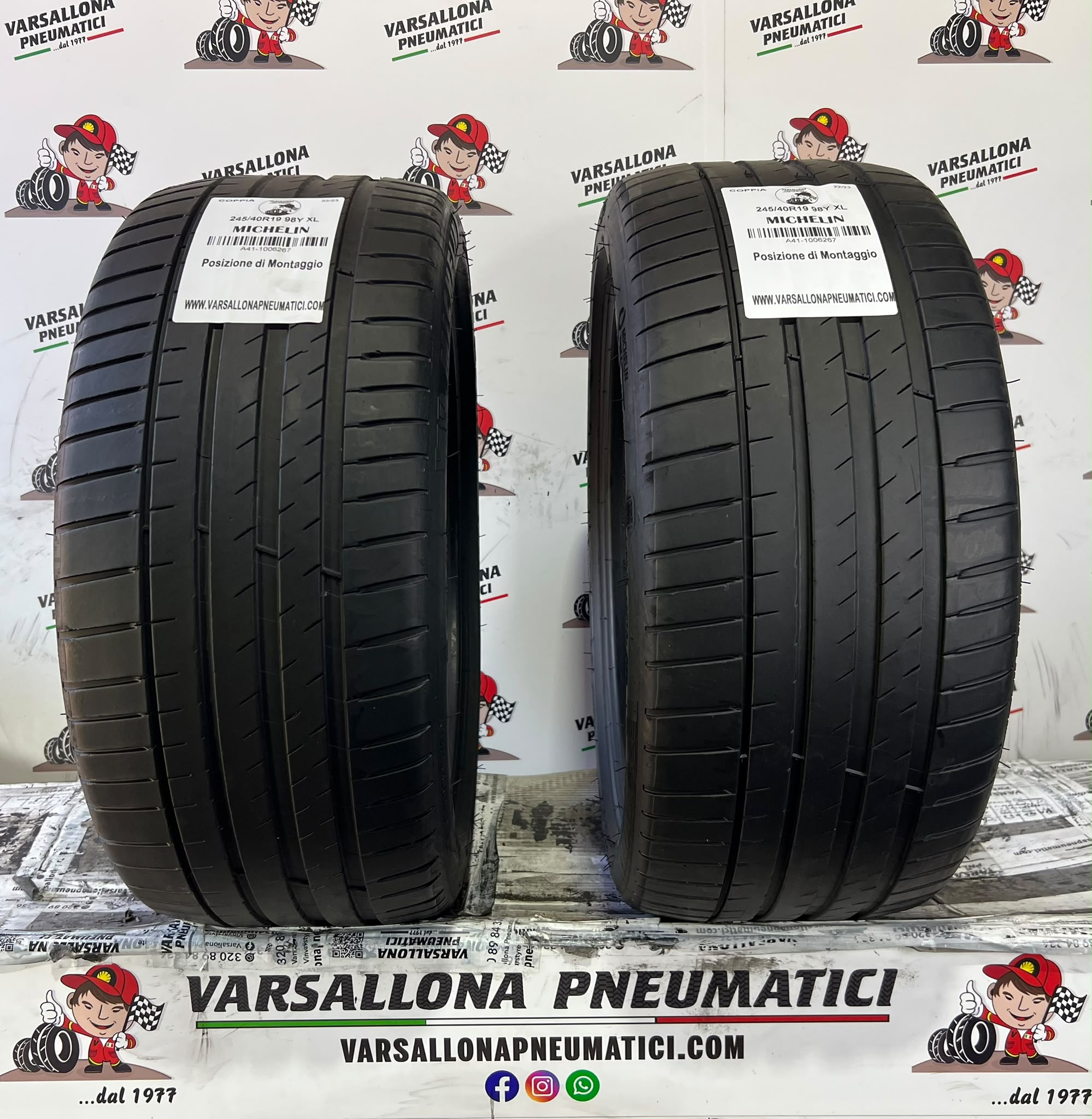 N.2 Pneumatici - 245/40R19 98Y XL MICHELIN - Pilot Sport 4