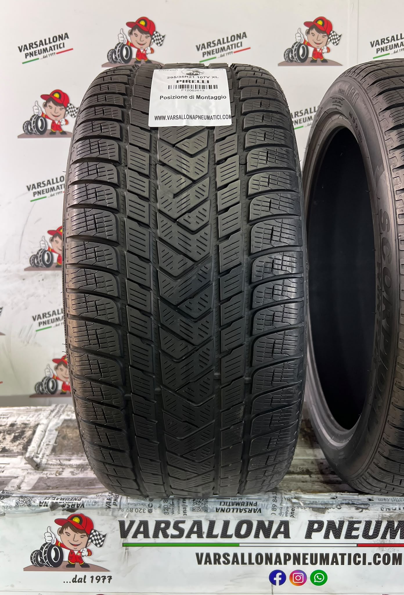 N.2 Pneumatici - 295/35R21 107V XL PIRELLI - Scorpion Winter MO - immagine 2