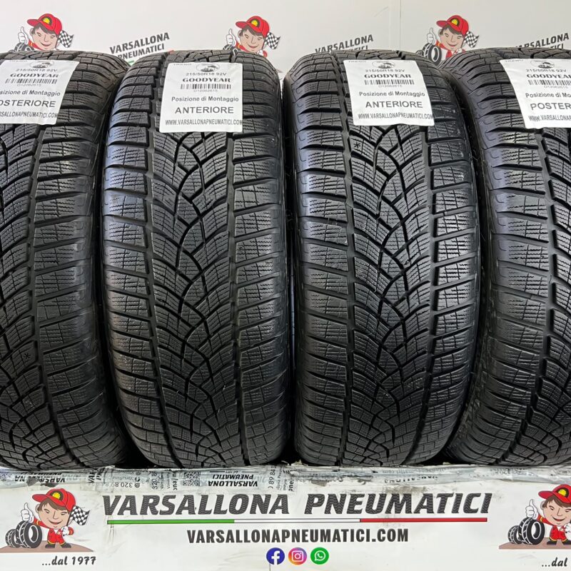 N.4 Pneumatici - 215/50R18 92V GOODYEAR - Ultra grip performance +