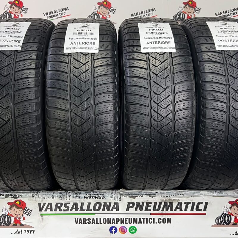 N.4 Pneumatici - 205/60R16 96H XL PIRELLI - Winter Sottozero 3