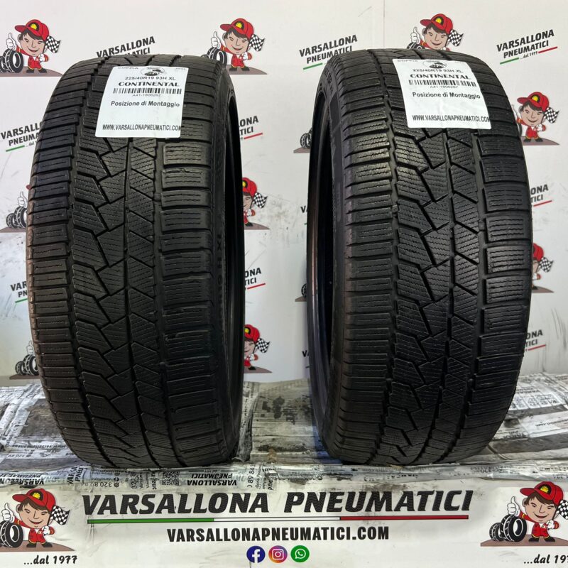 N.2 Pneumatici - 225/40R19 93H XL CONTINENTAL - Winter Contact TS860S RFT