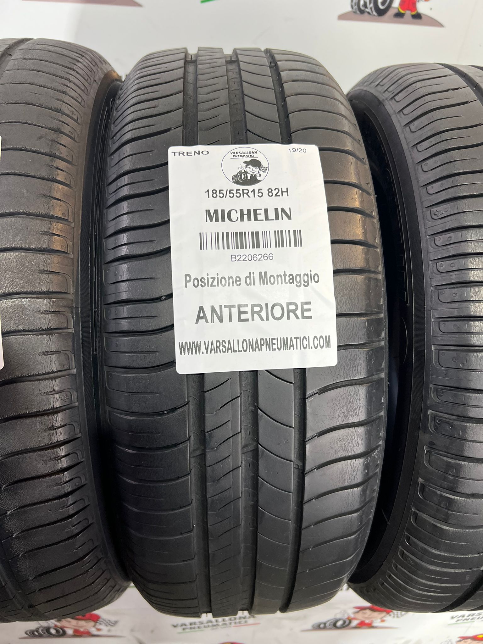 N.4 Pneumatici - 185/55R15 82H MICHELIN - Energy Saver - immagine 2