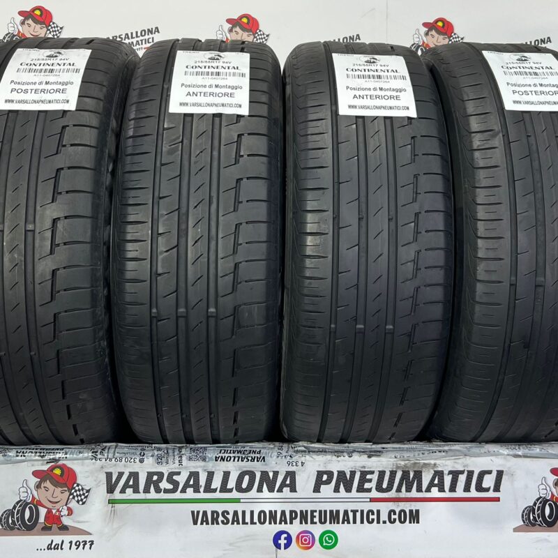 N.4 Pneumatici - 215/55R17 94V CONTINENTAL - Premium Contact 6