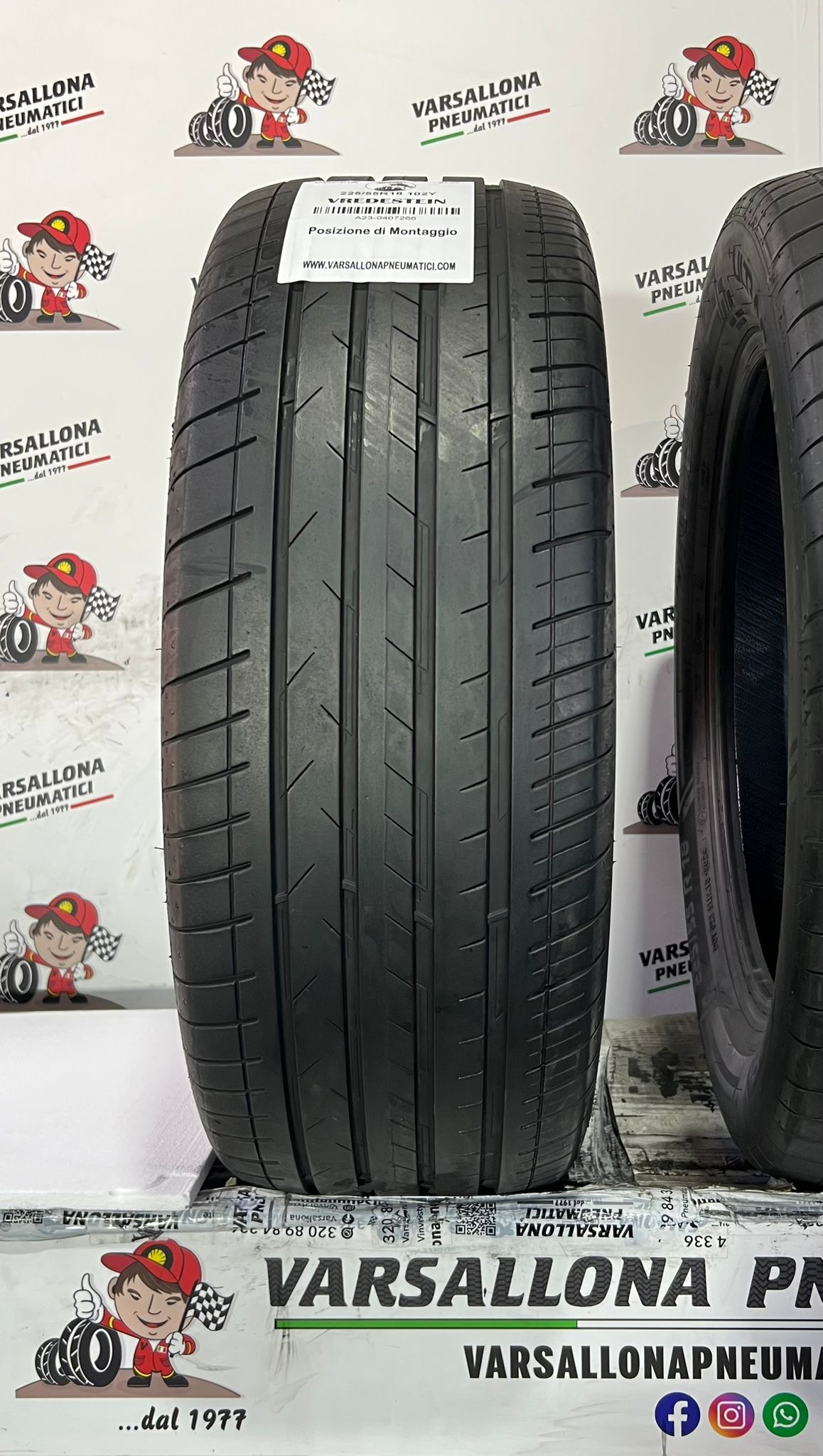 N.2 Pneumatici - 225/55R18 102Y XL VREDESTEIN - Ultrac MO - immagine 2