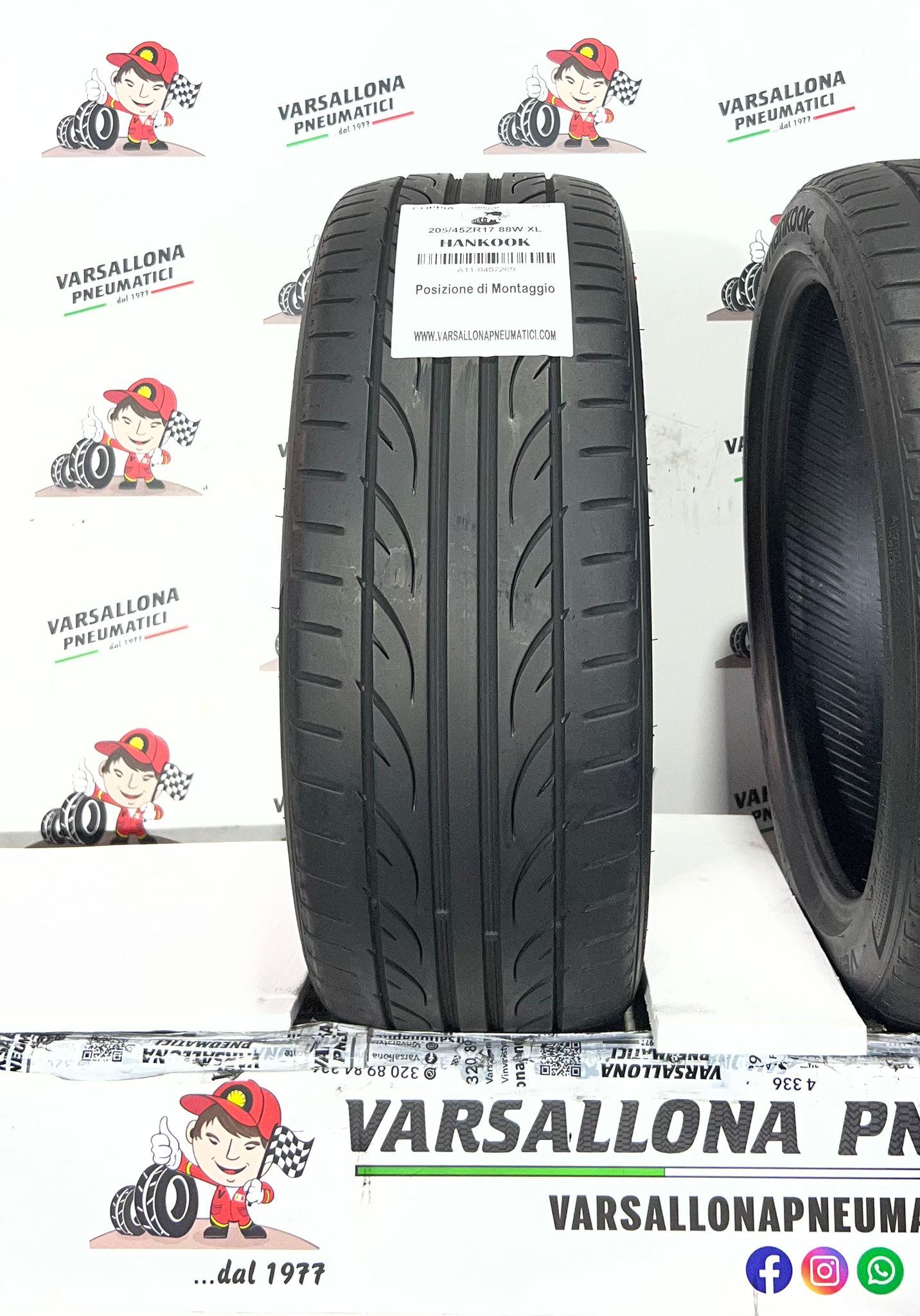 N.2 Pneumatici - 205/45ZR17 88W XL HANKOOK - Ventus V12 evo 2 - immagine 2