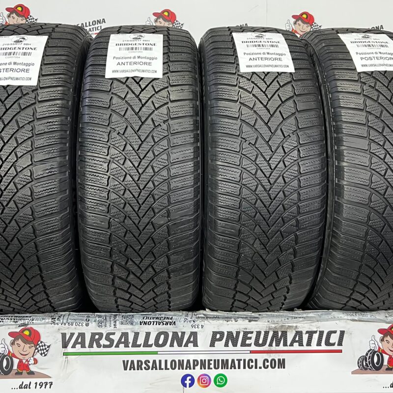 N.4 Pneumatici - 215/55R17 98H XL BRIDGESTONE - Blizzak LM005