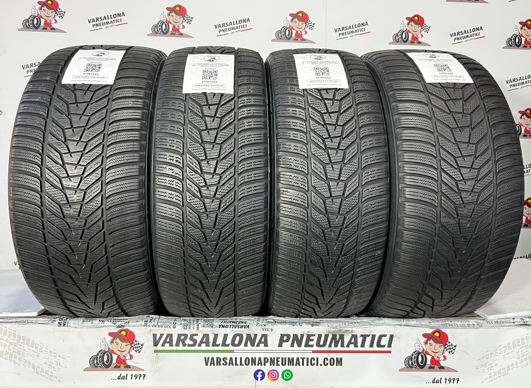 N.4 Pneumatici - 245/45R20 103V XL + 275/40R20 106V XL HANKOOK - Winter Icept evo3 X