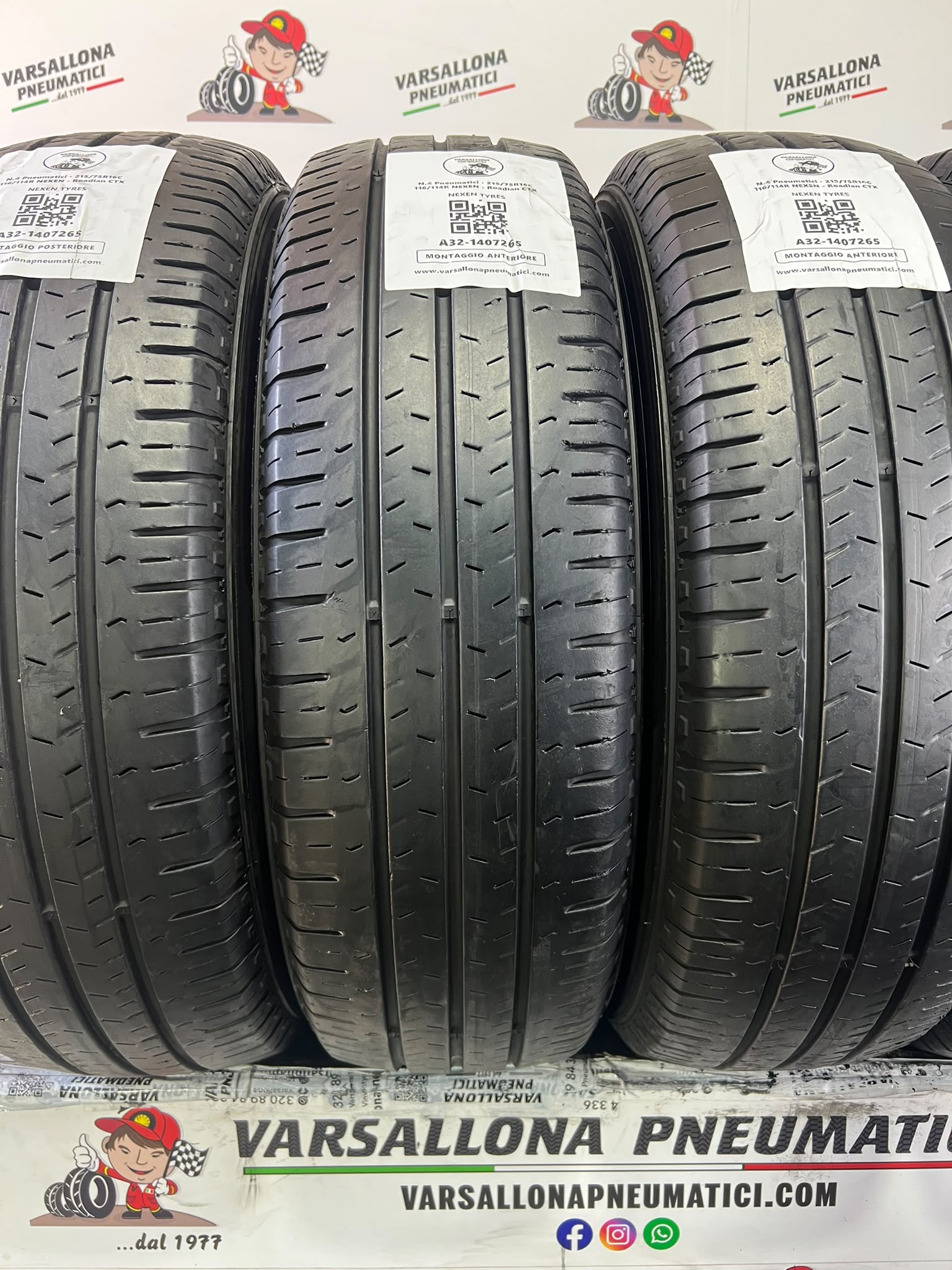 N.4 Pneumatici - 215/75R16C 116/114R NEXEN - Roadian CTX - immagine 2