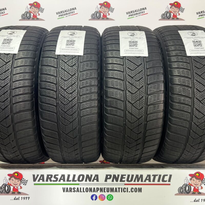 N.4 Pneumatici - 225/50R17 98H XL PIRELLI - Sottozero 3 Runflat