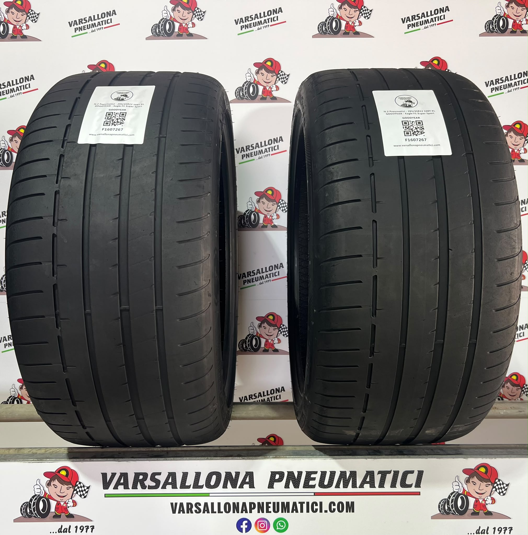 N.2 Pneumatici - 295/35R22 108Y XL GOODYEAR - Eagle F1 Super Sport