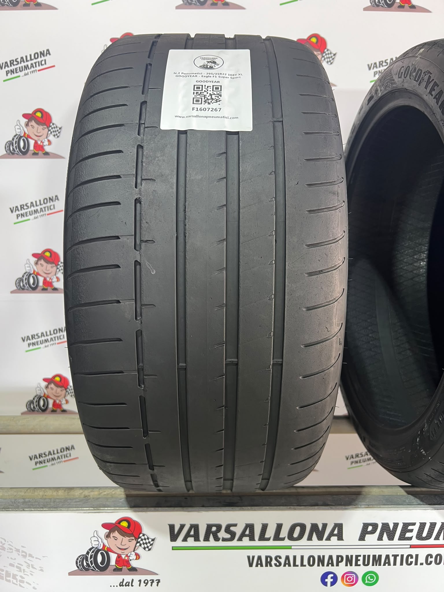 N.2 Pneumatici - 295/35R22 108Y XL GOODYEAR - Eagle F1 Super Sport - immagine 2