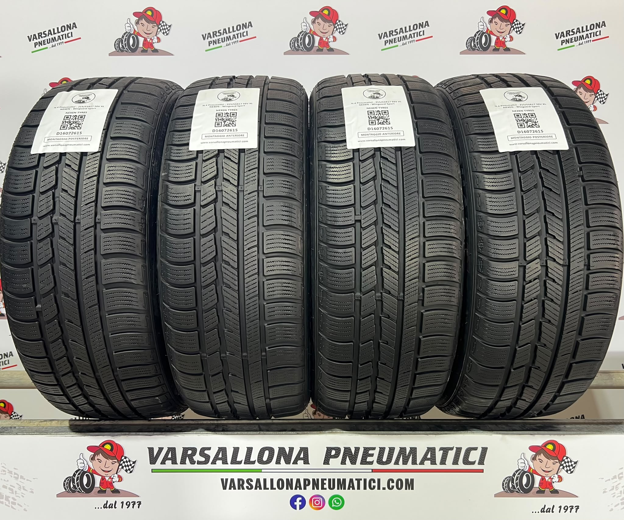 N.4 Pneumatici - 215/55R17 98V XL NEXEN - Winguard Sport