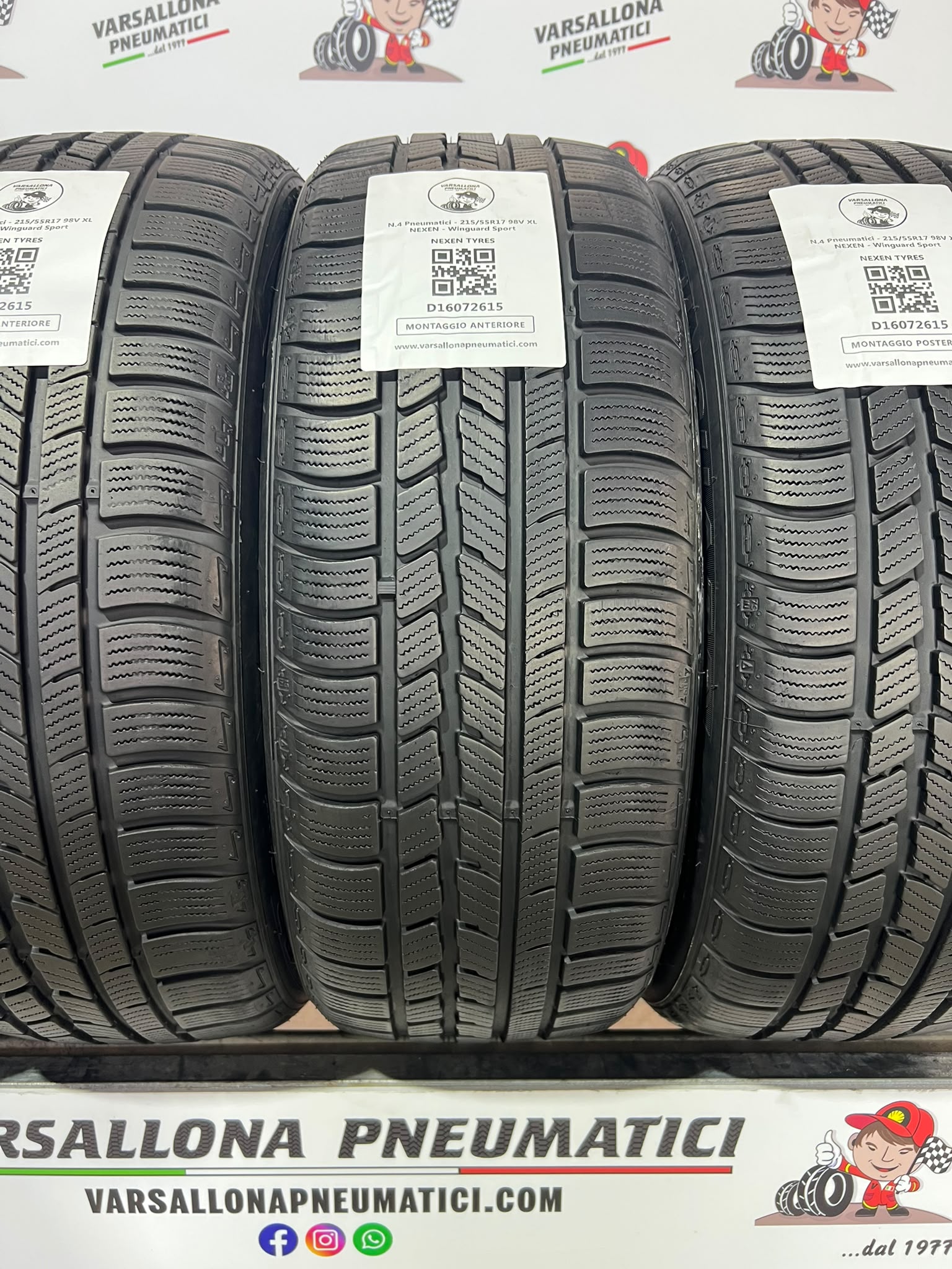 N.4 Pneumatici - 215/55R17 98V XL NEXEN - Winguard Sport - immagine 2