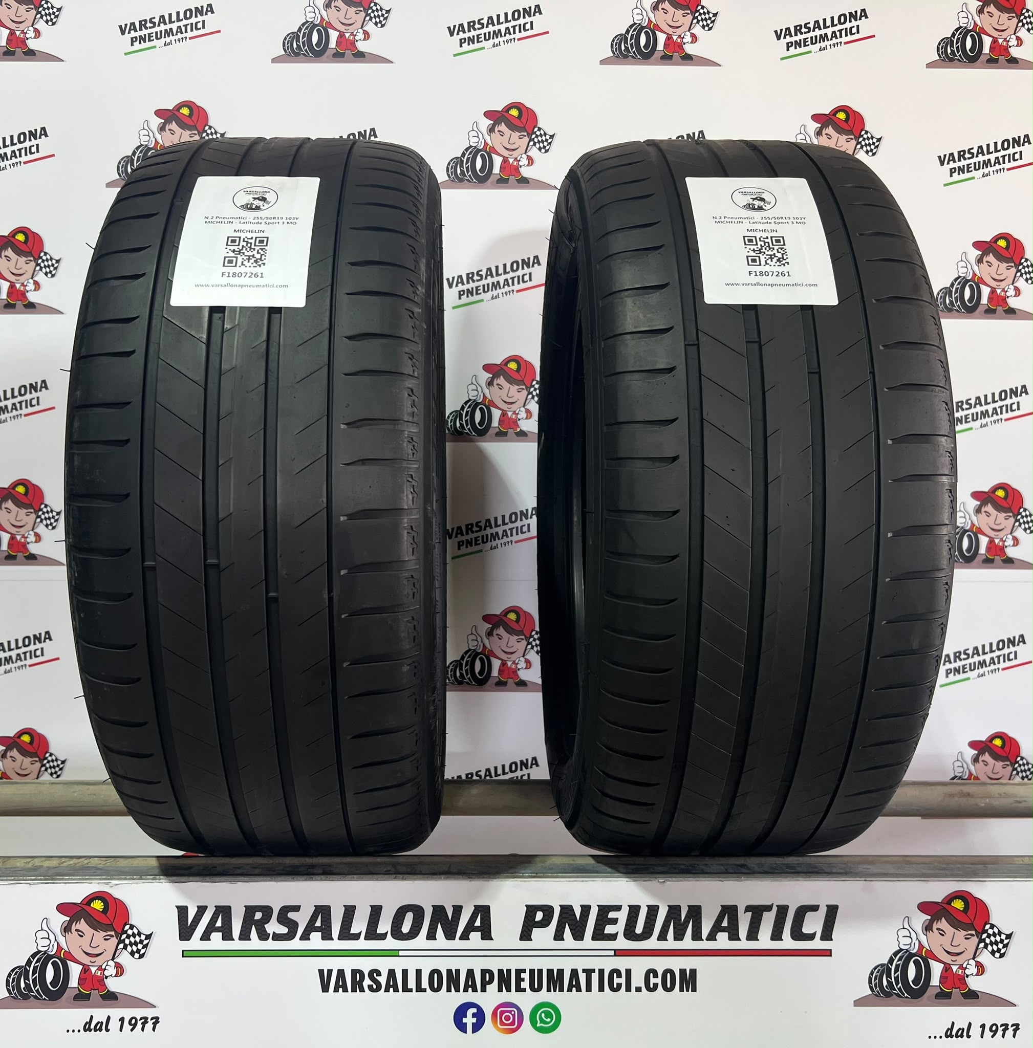 N.2 Pneumatici - 255/50R19 103Y MICHELIN - Latitude Sport 3 MO