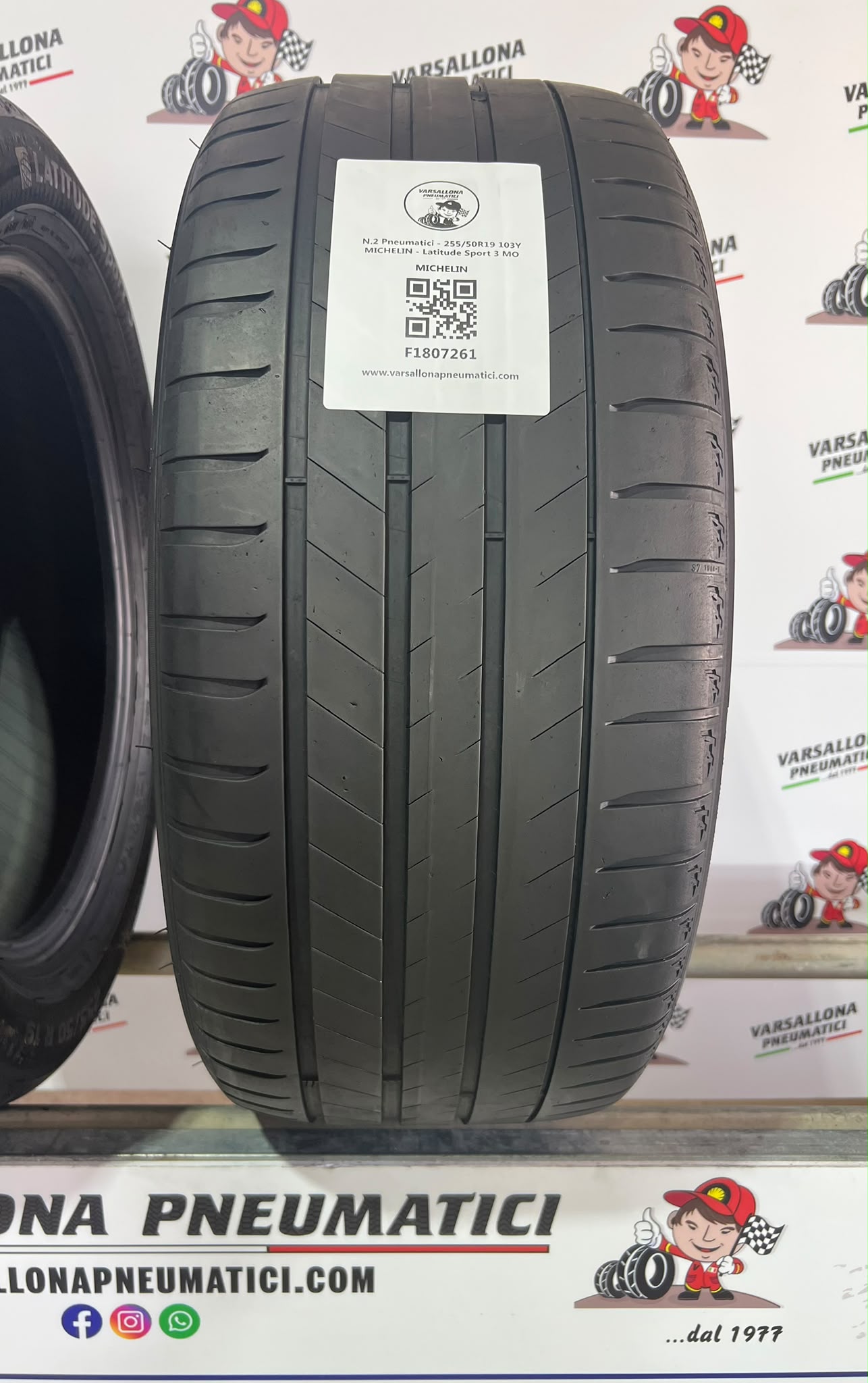 N.2 Pneumatici - 255/50R19 103Y MICHELIN - Latitude Sport 3 MO - immagine 2