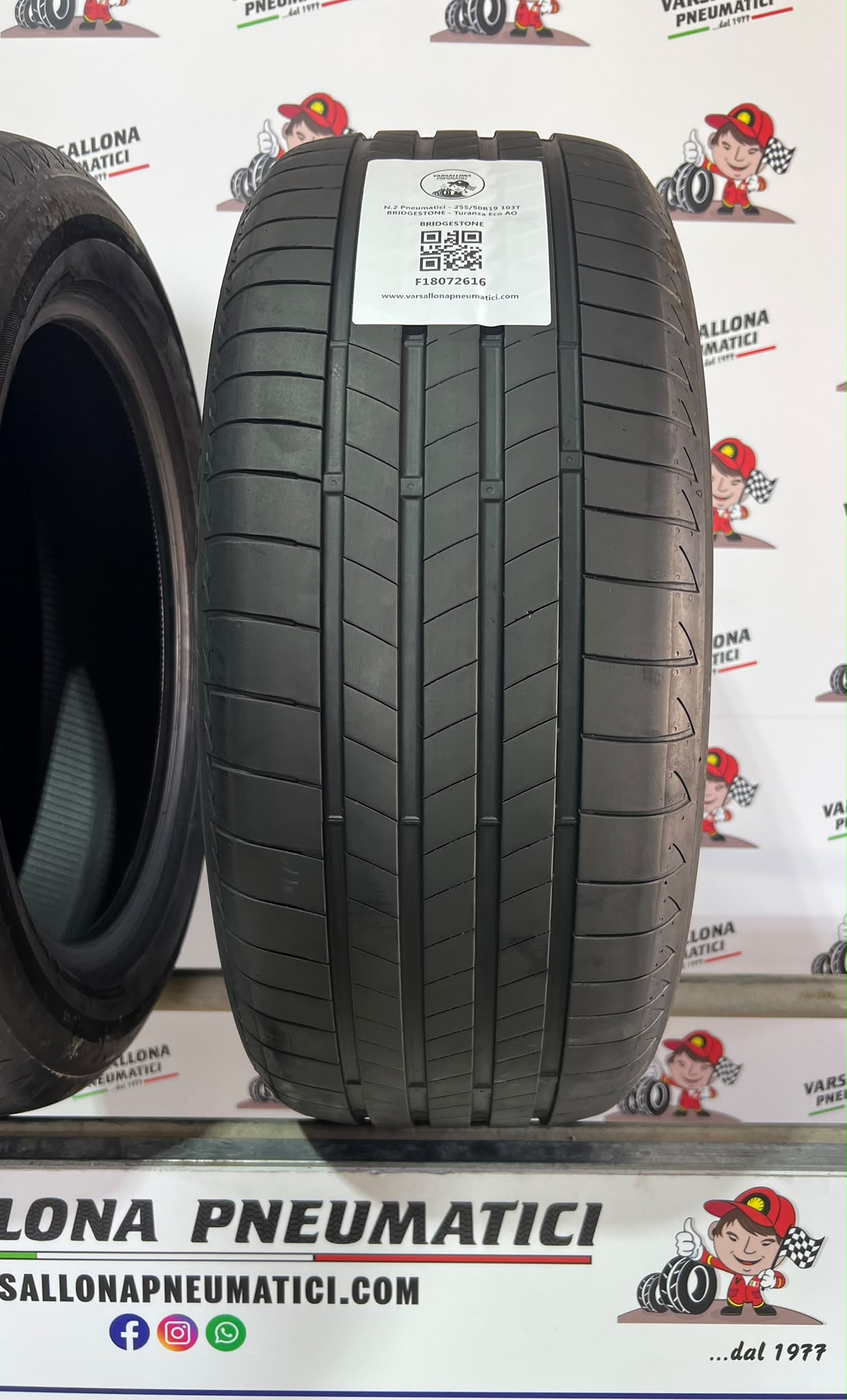 N.2 Pneumatici - 255/50R19 103T BRIDGESTONE - Turanza Eco AO - immagine 2