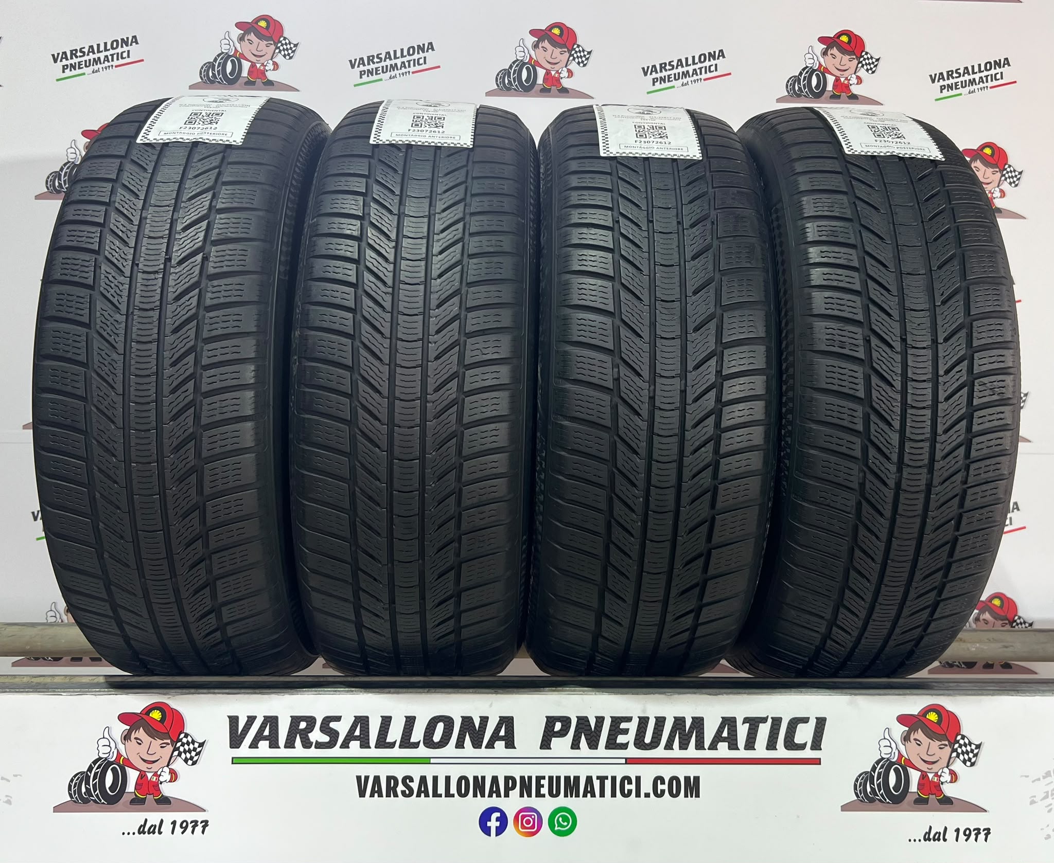 N.4 Pneumatici - 215/55R17 94H CONTINENTAL - WinterContact TS870P