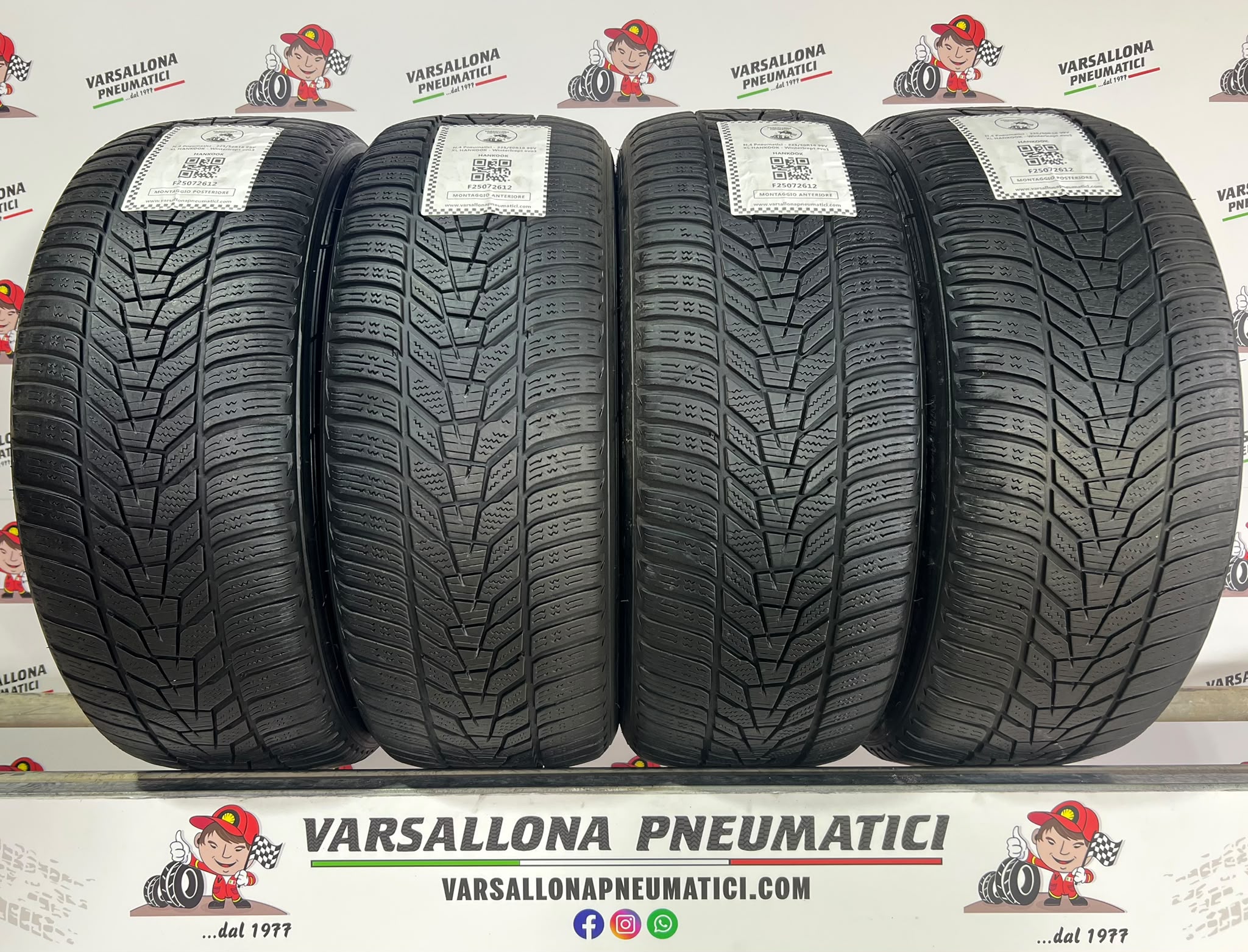 N.4 Pneumatici - 225/50R18 99V XL HANKOOK - Winter Icept evo3