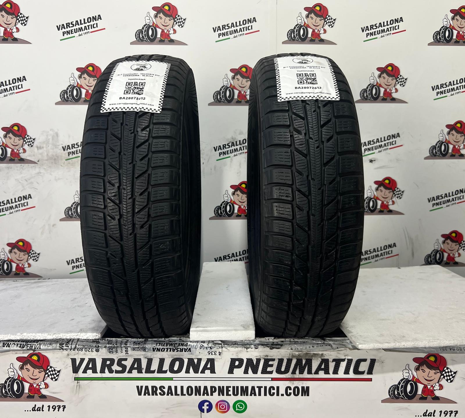 N.2 Pneumatici - 165/65R15 81T YOKOHAMA - W.Drive