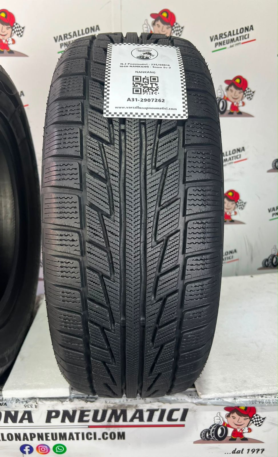 N.2 Pneumatici - 235/60R16 104H NANKANG - Snow Sv 2 - immagine 2