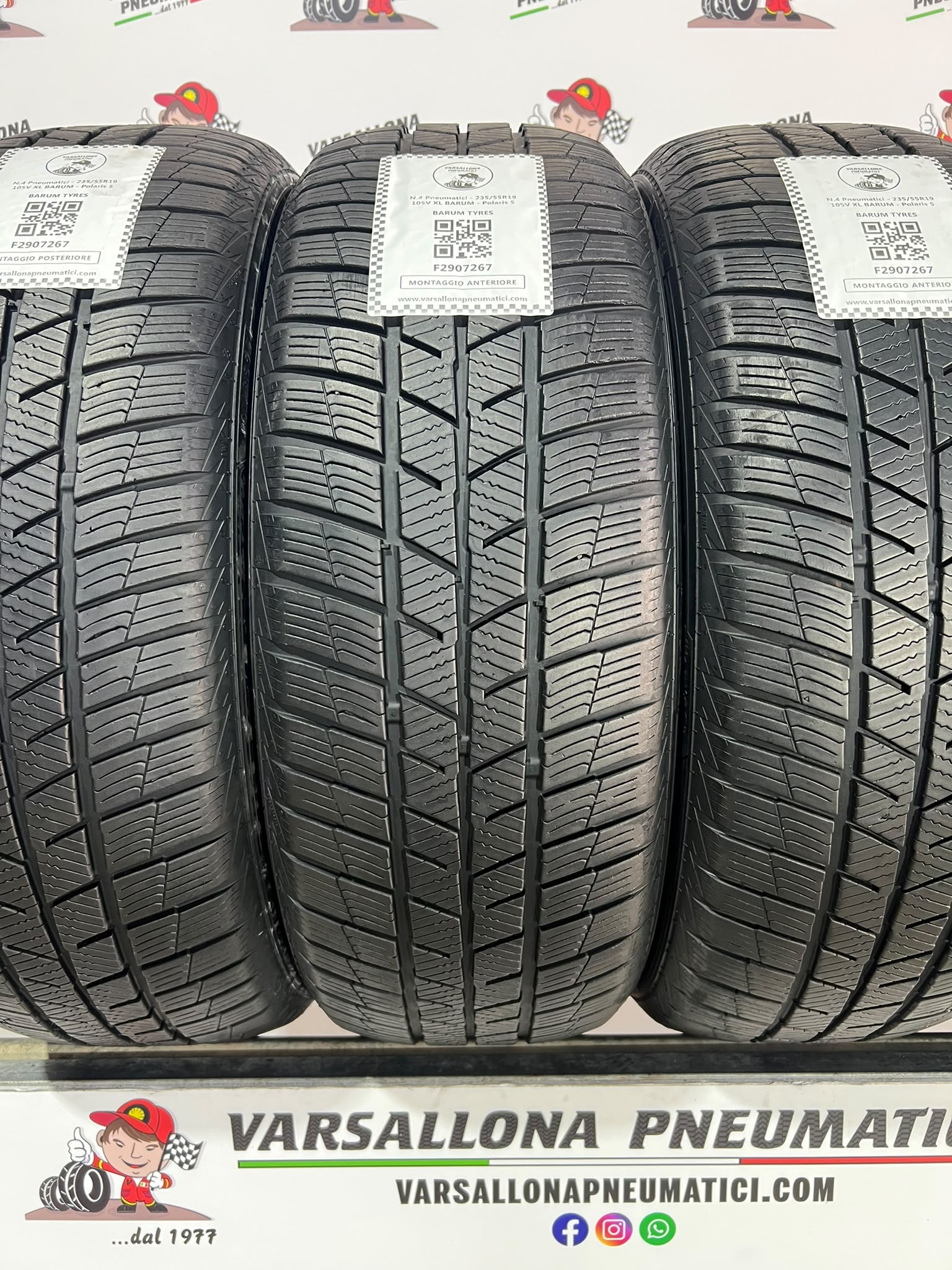 N.4 Pneumatici - 235/55R19 105V XL BARUM - Polaris 5 - immagine 2
