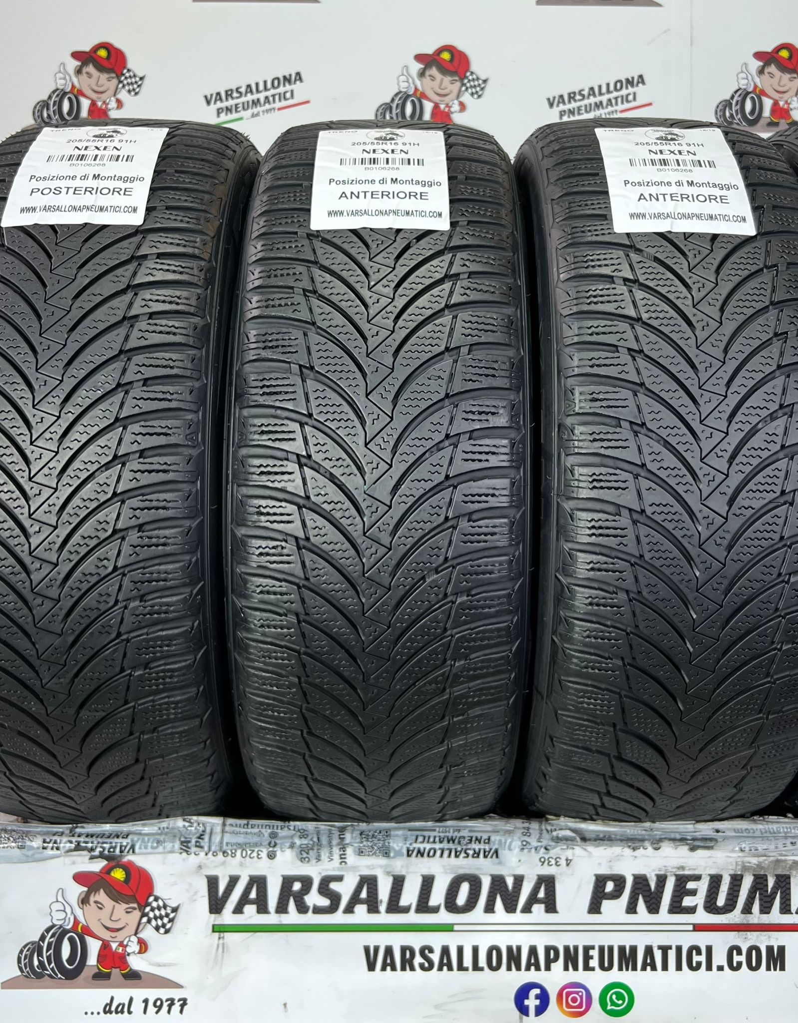N.4 Pneumatici - 205/55R16 91H NEXEN - Winguard Snow’g WH2 - immagine 2