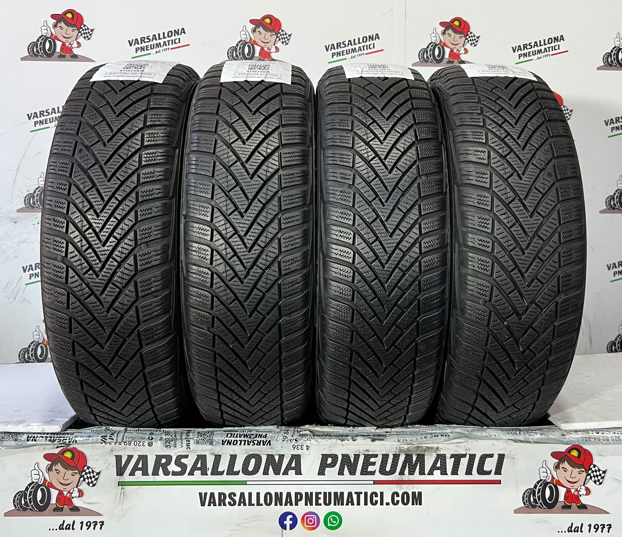 N.4 Pneumatici - 185/65R15 88T VREDESTEIN - Wintrac