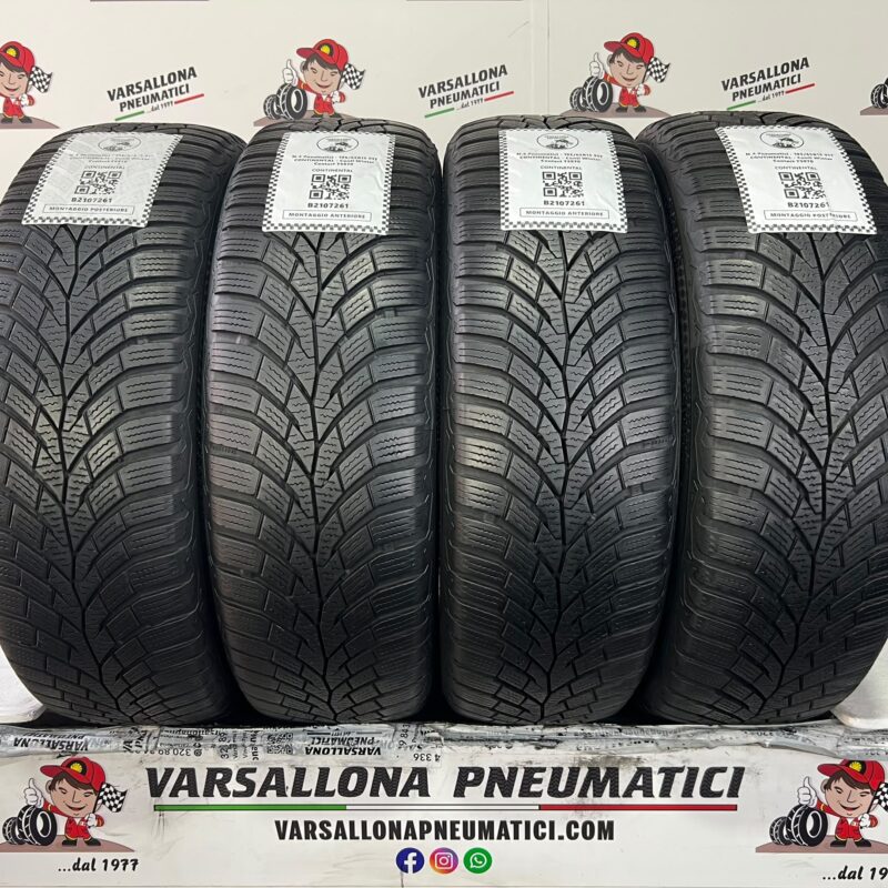 N.4 Pneumatici - 195/65R15  91T CONTINENTAL - Conti Winter Contact TS870