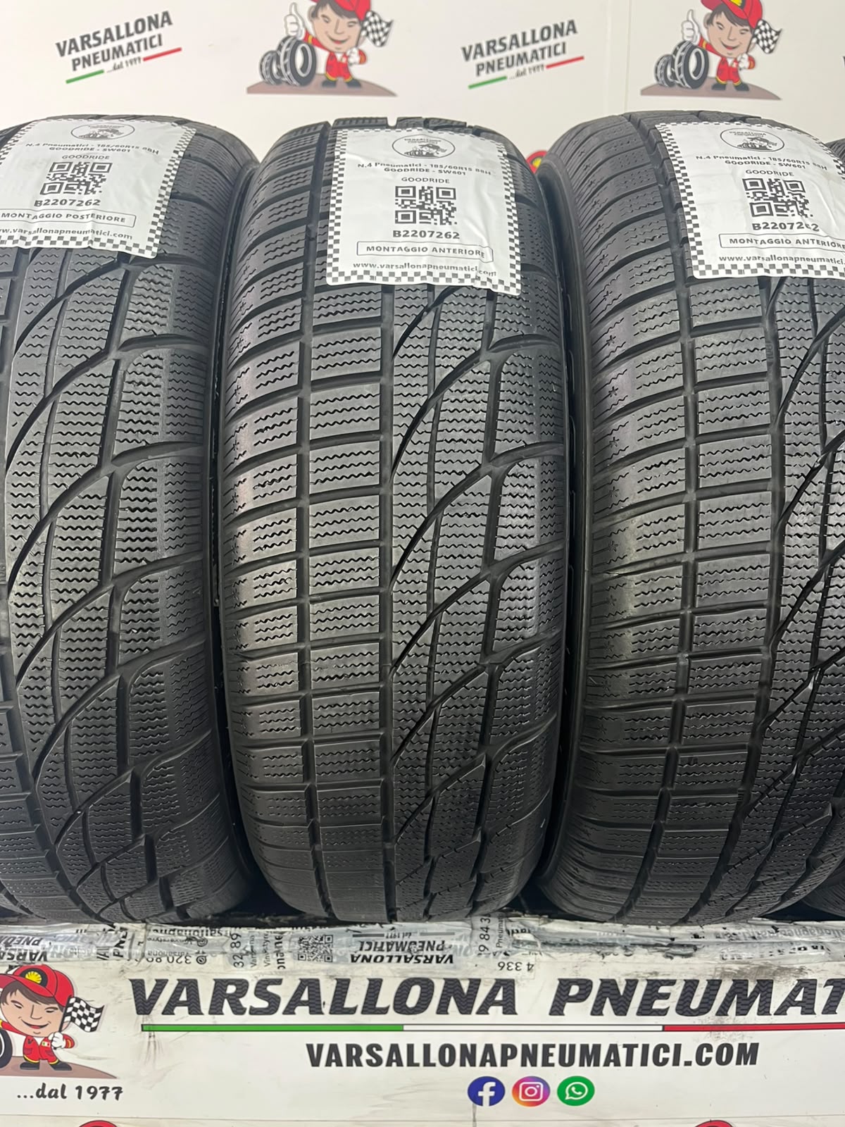 N.4 Pneumatici - 185/60R15 88H GOODRIDE - SW601 - immagine 2