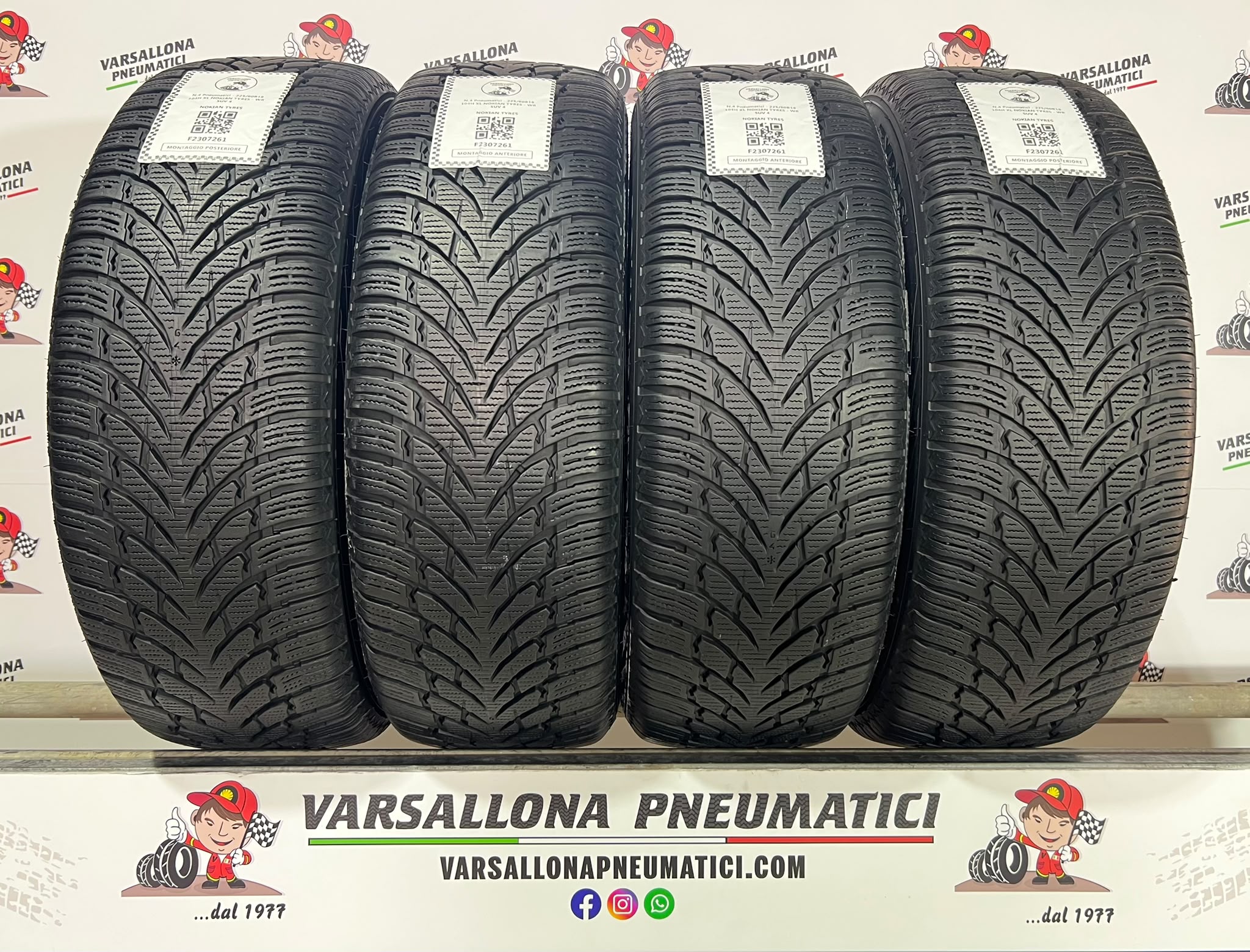 N.4 Pneumatici - 225/60R18 104H XL NOKIAN TYRES - WR SUV 4
