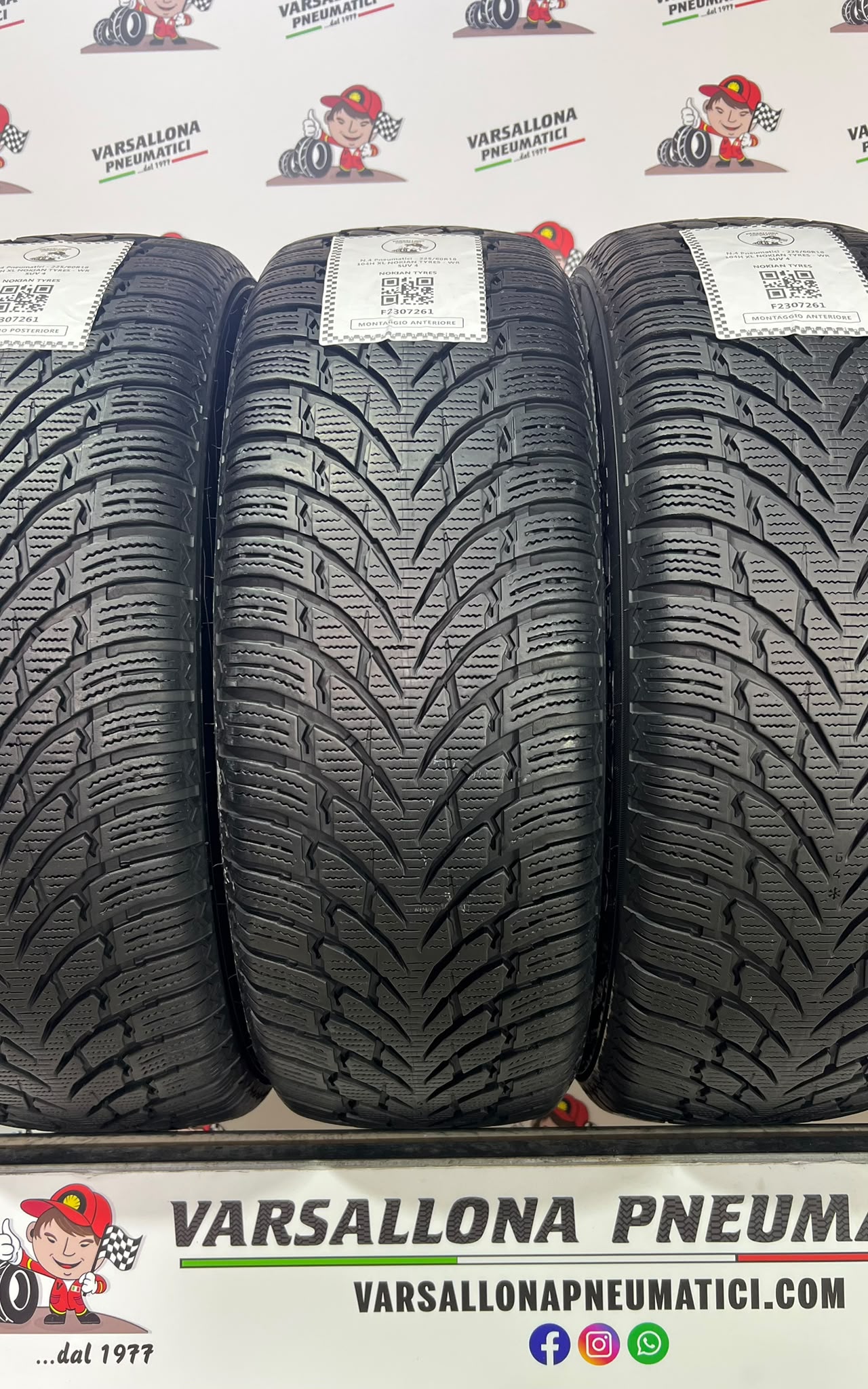 N.4 Pneumatici - 225/60R18 104H XL NOKIAN TYRES - WR SUV 4 - immagine 2