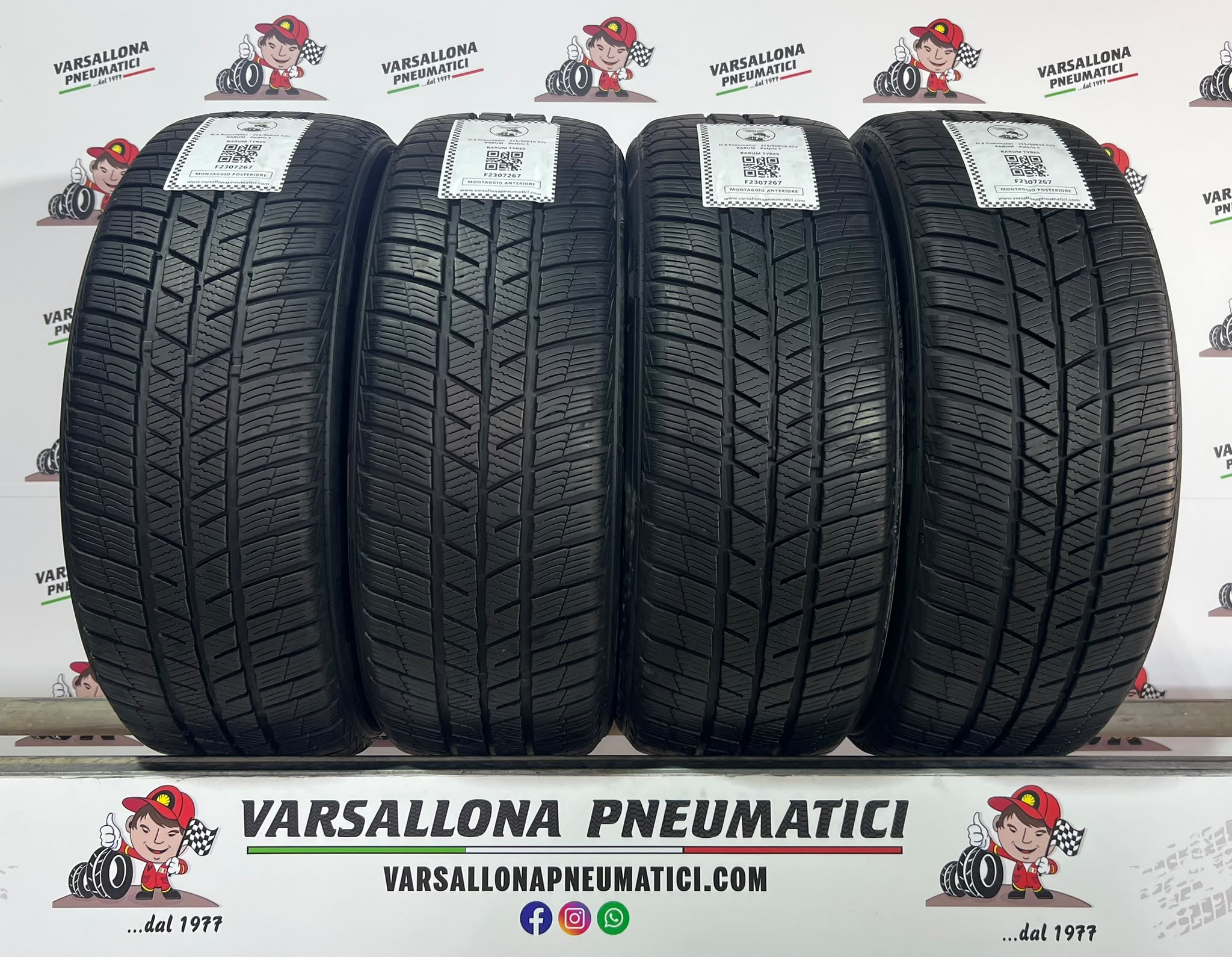 N.4 Pneumatici - 215/50R18 92V BARUM - Polaris 5