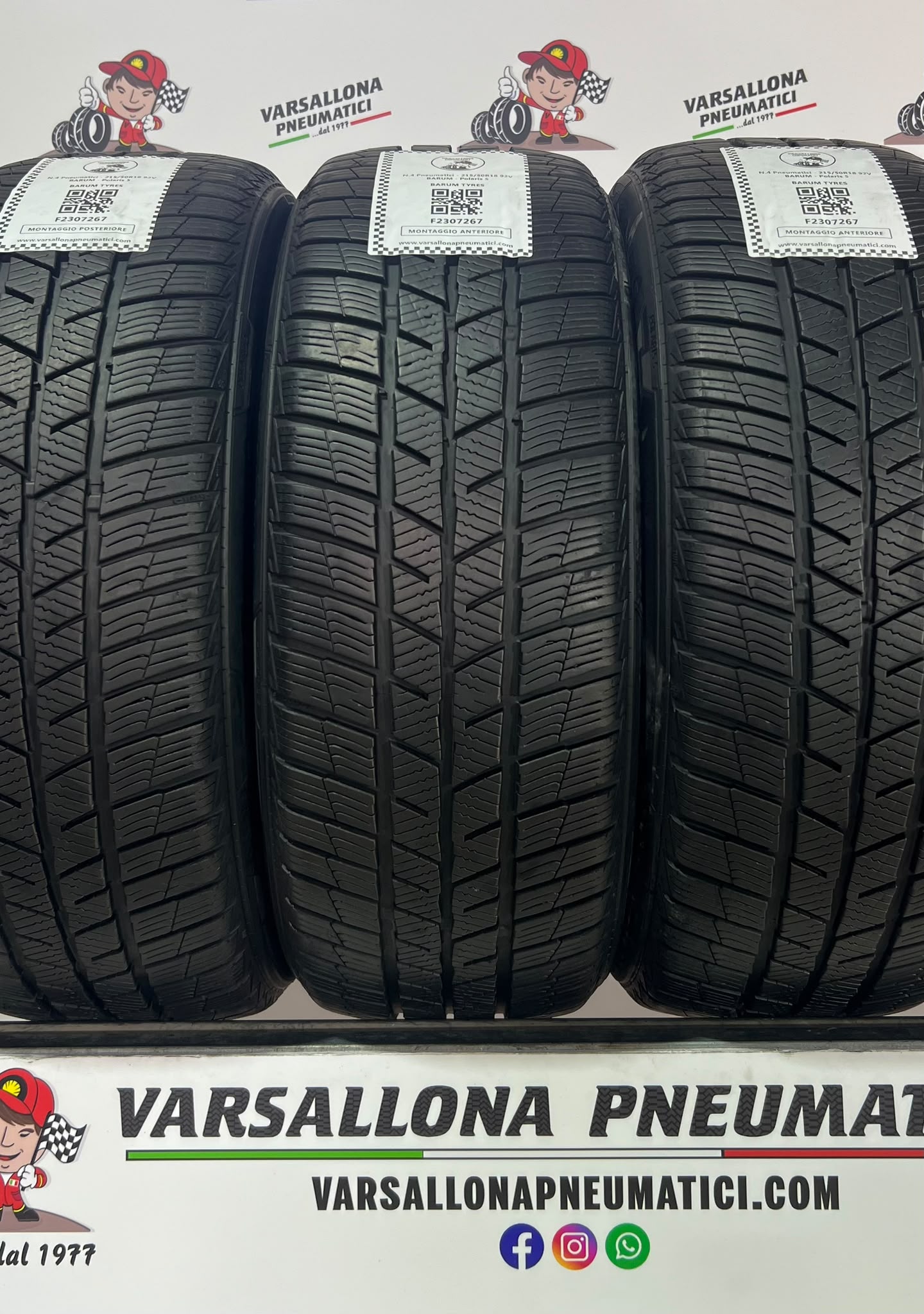 N.4 Pneumatici - 215/50R18 92V BARUM - Polaris 5 - immagine 2