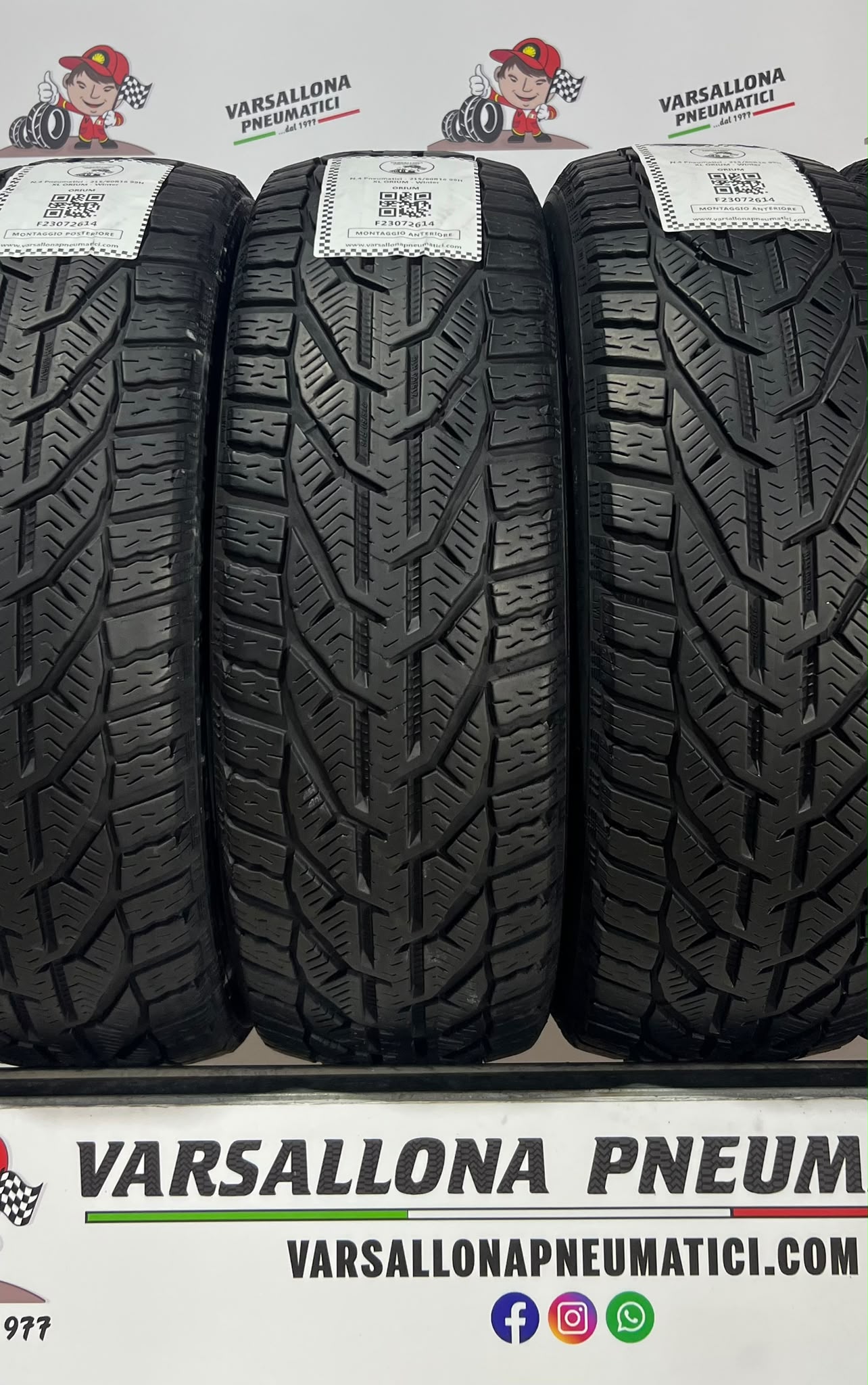 N.4 Pneumatici - 215/60R16 99H XL ORIUM - Winter - immagine 2