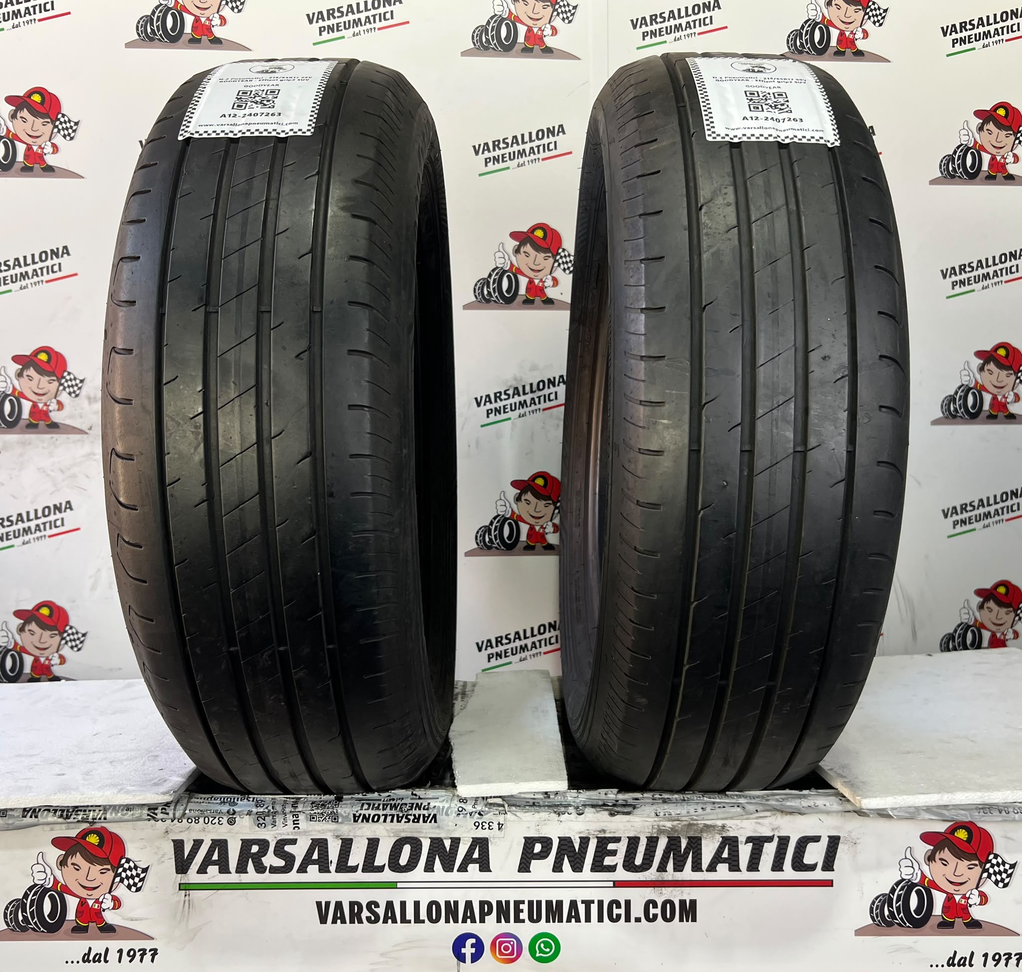 N.2 Pneumatici - 215/65R17 99V GOODYEAR - Effient Grip2 SUV