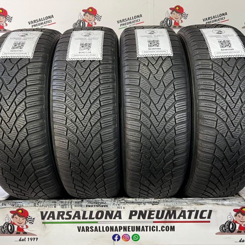 N.4 Pneumatici - 195/65R15  91T CONTINENTAL - Conti Winter Contact TS850