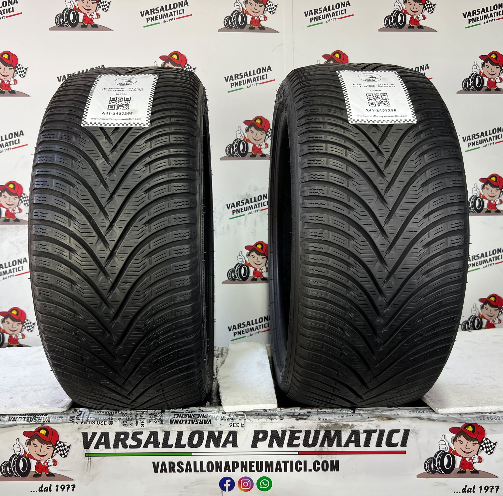 N.2 Pneumatici - 235/40R19 96V XL KLEBER - Krisalp Hp3