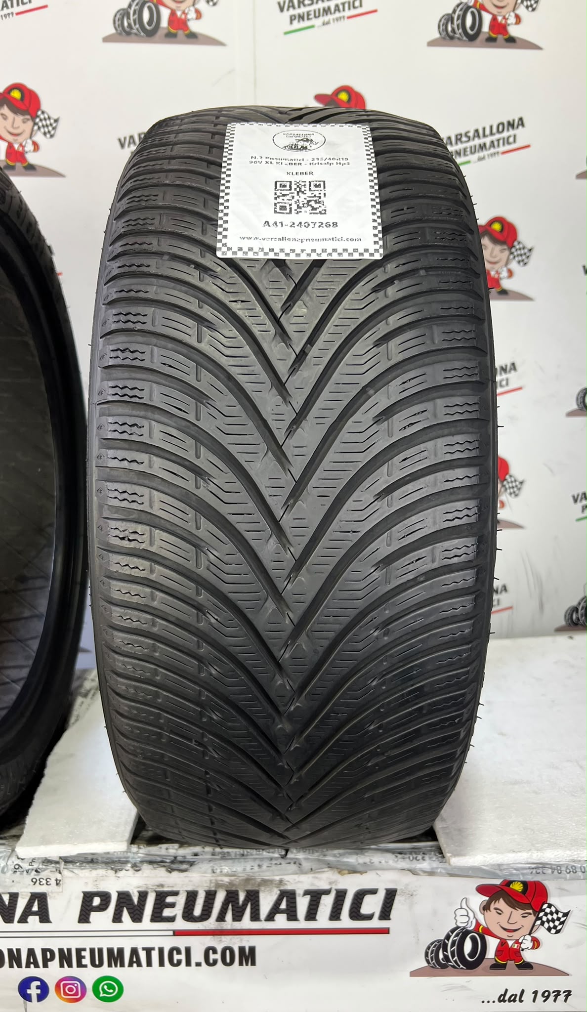 N.2 Pneumatici - 235/40R19 96V XL KLEBER - Krisalp Hp3 - immagine 2