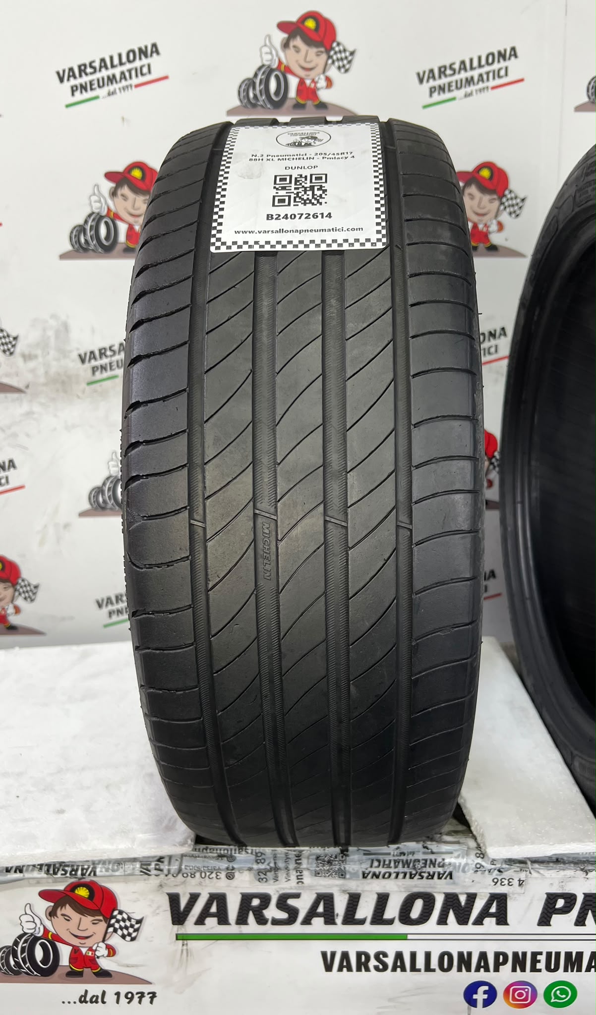 N.2 Pneumatici - 205/45R17 88H XL MICHELIN - Primacy 4 - immagine 2