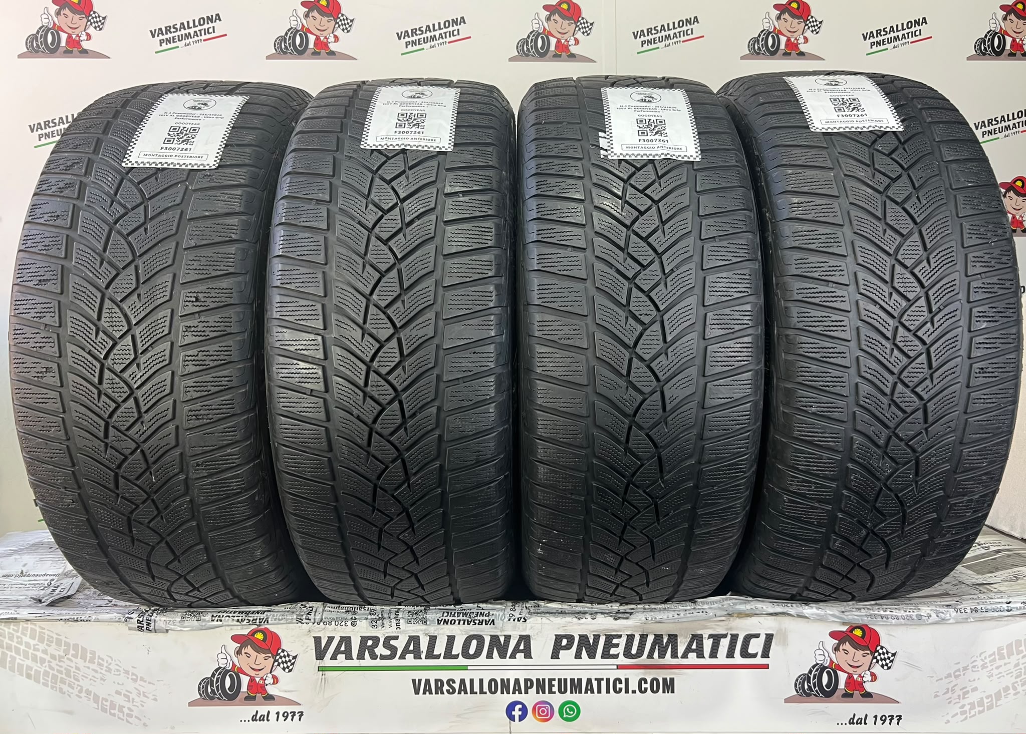 N.4 Pneumatici - 255/45R20 105V XL GOODYEAR - Ultra Grip Performance +