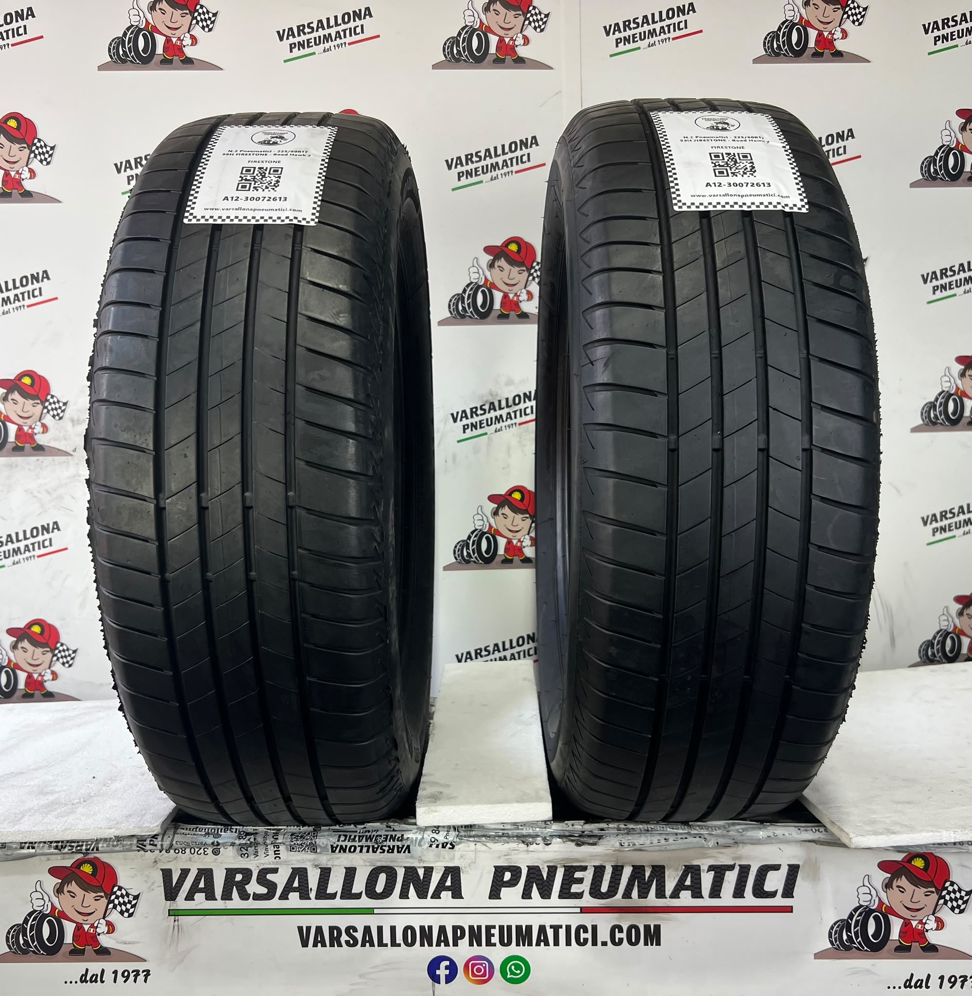 N.2 Pneumatici - 225/60R17 99H FIRESTONE - Roadhawk 2