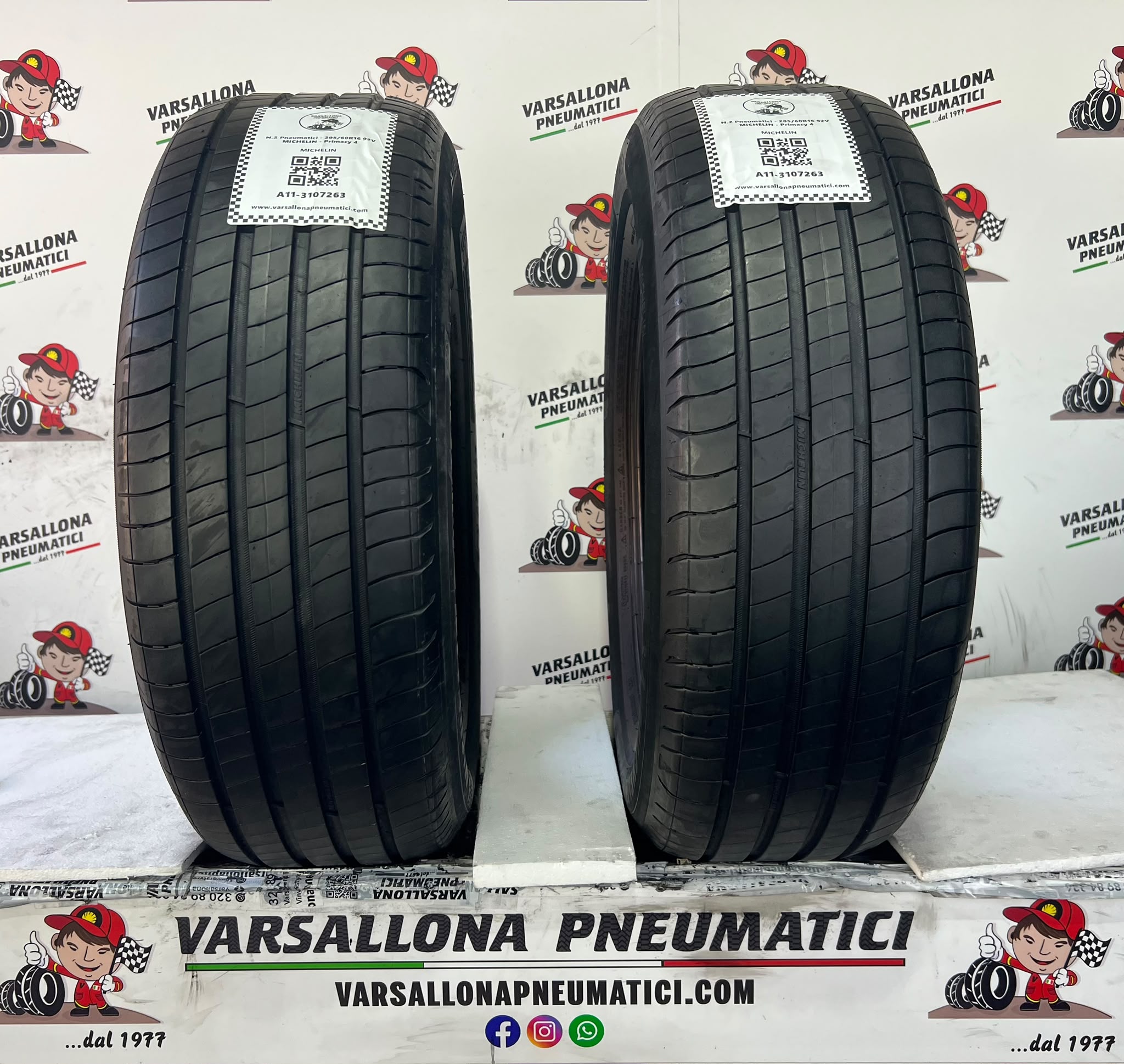 N.2 Pneumatici - 205/60R16 92V MICHELIN - Primacy 4