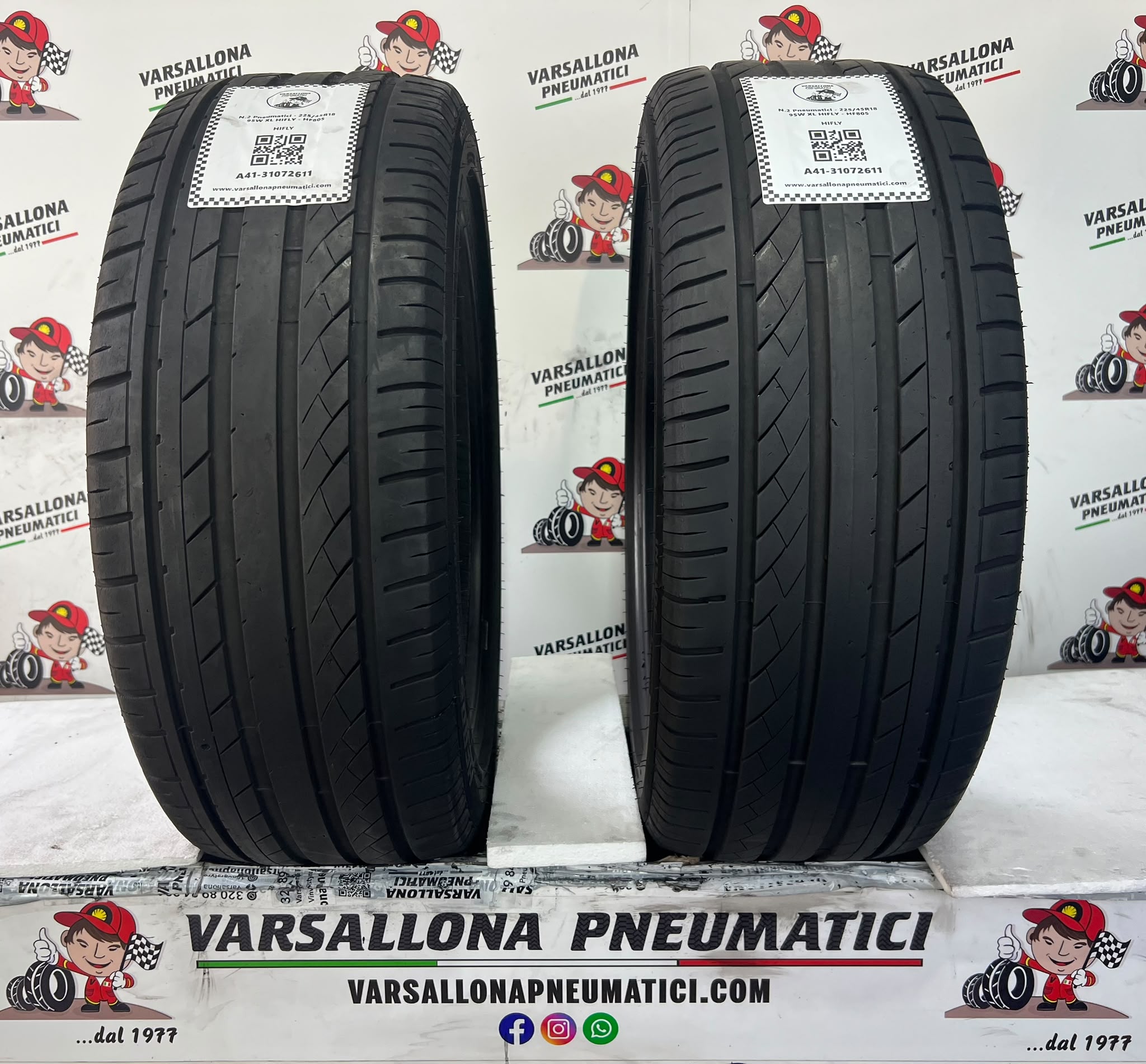 N.2 Pneumatici - 225/45R18 95W XL HIFLY - HF805