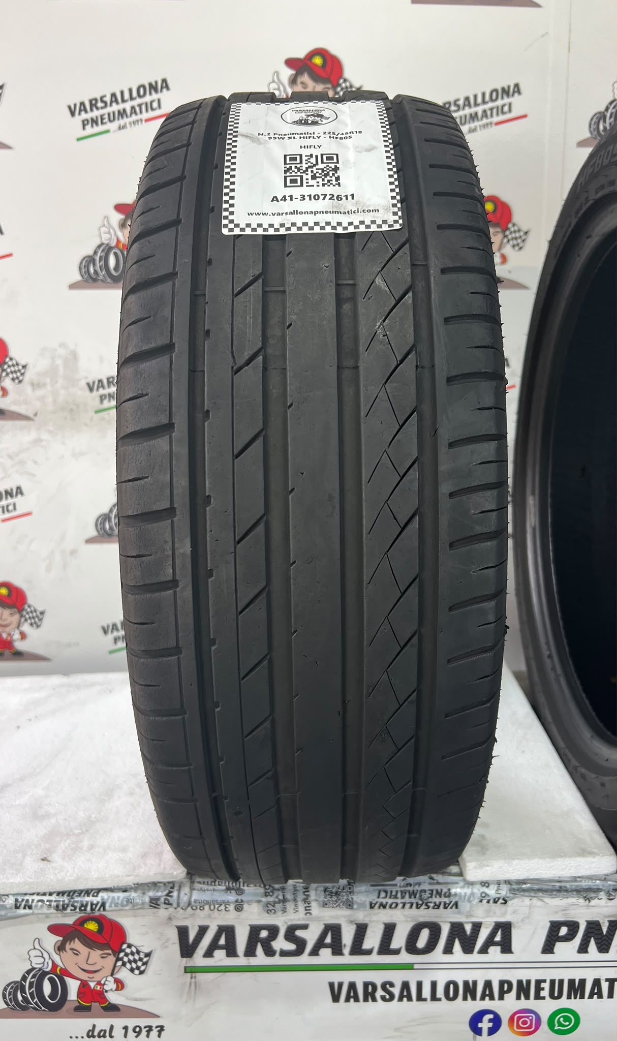 N.2 Pneumatici - 225/45R18 95W XL HIFLY - HF805 - immagine 2